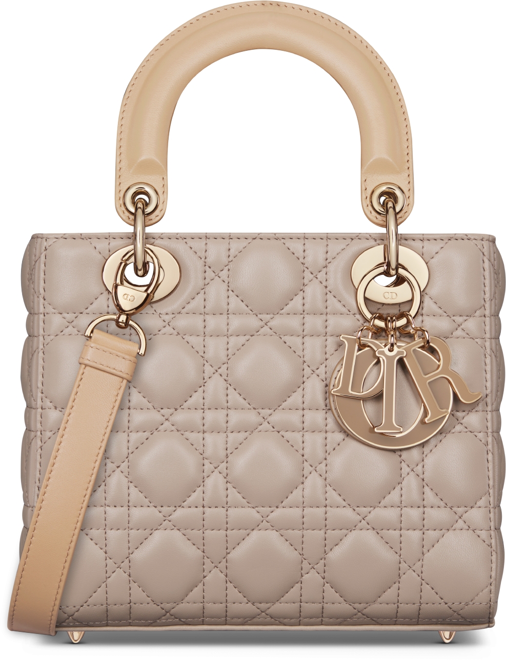 Lady dior bag beige on sale