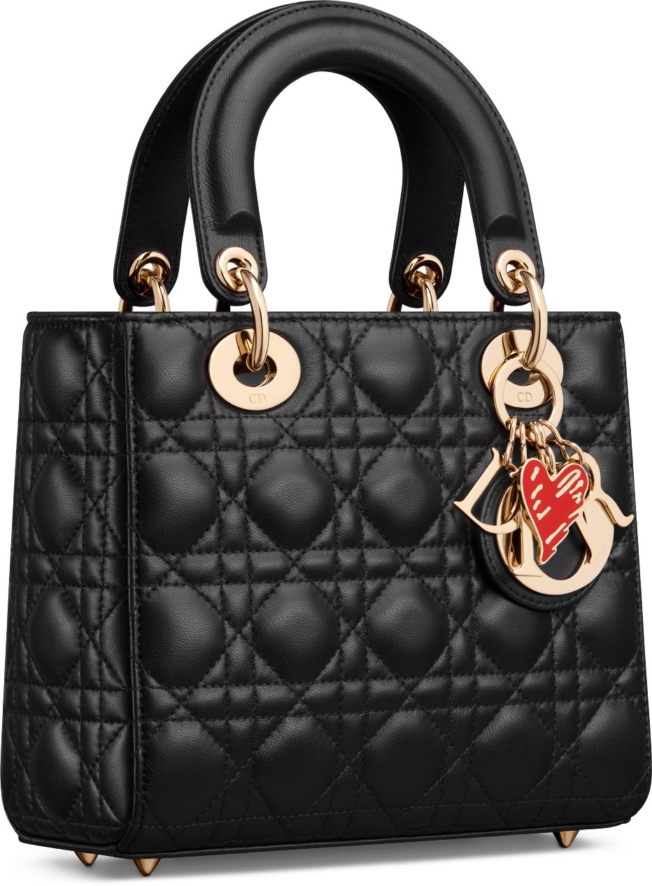 Dioramour 小碼 Lady Dior 手袋 aria_threeQuarterClosedView
