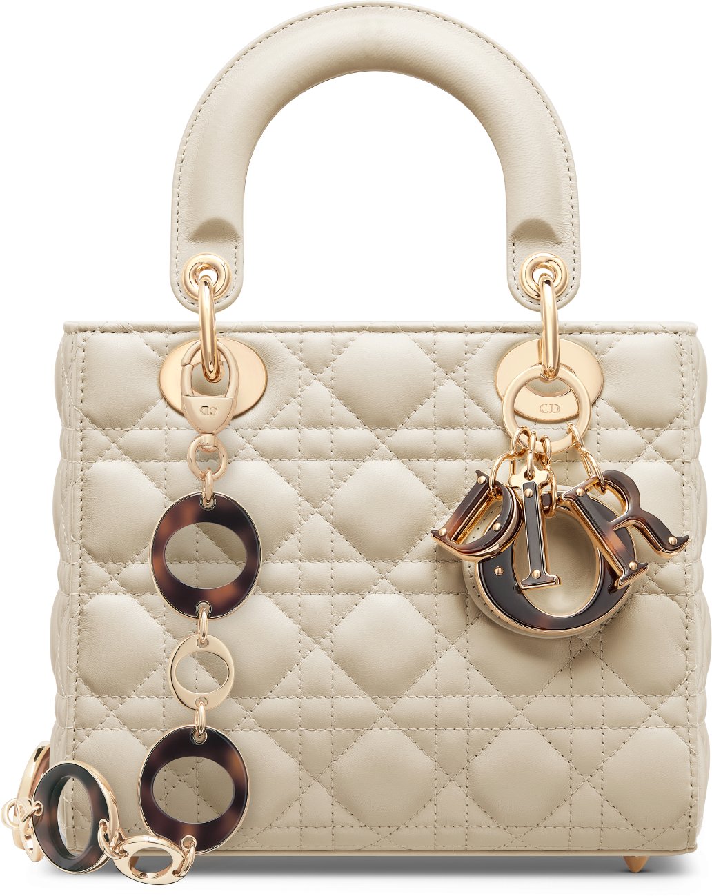 Mini lady dior white shop