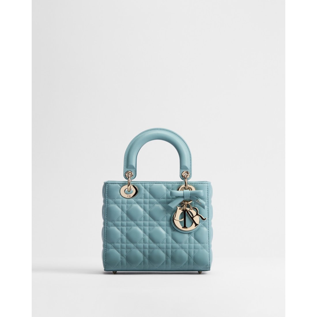 Tourmaline Blue · Small; M0531OUQA_M36Z · Cannage lambskin