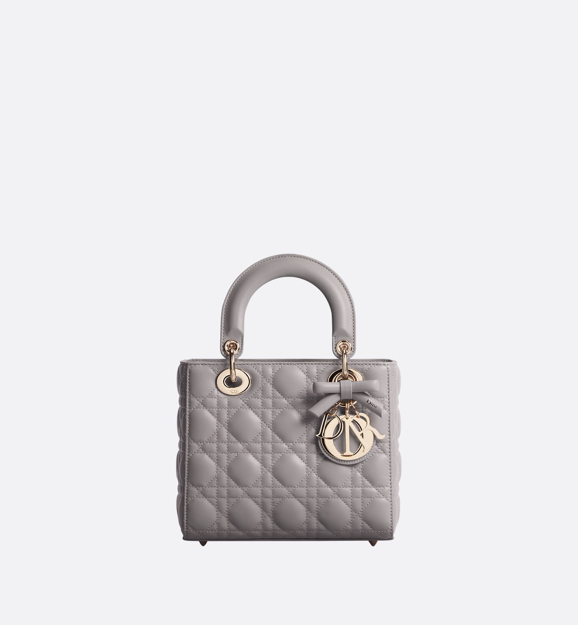 Trianon Gray Cannage Lambskin