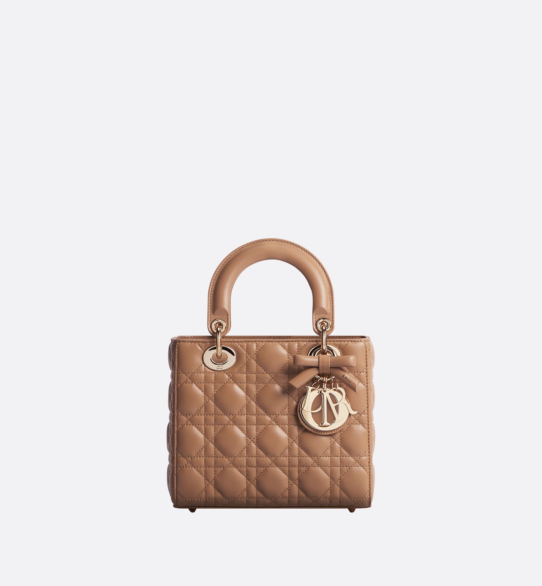 Camel Cannage Lambskin