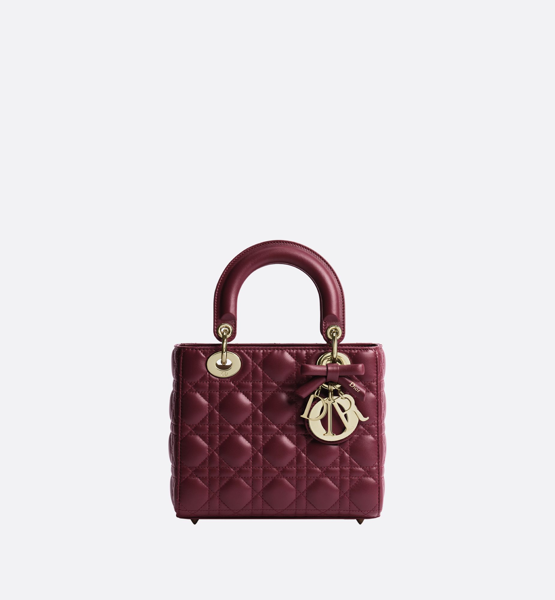 Hermitage Red Cannage Lambskin