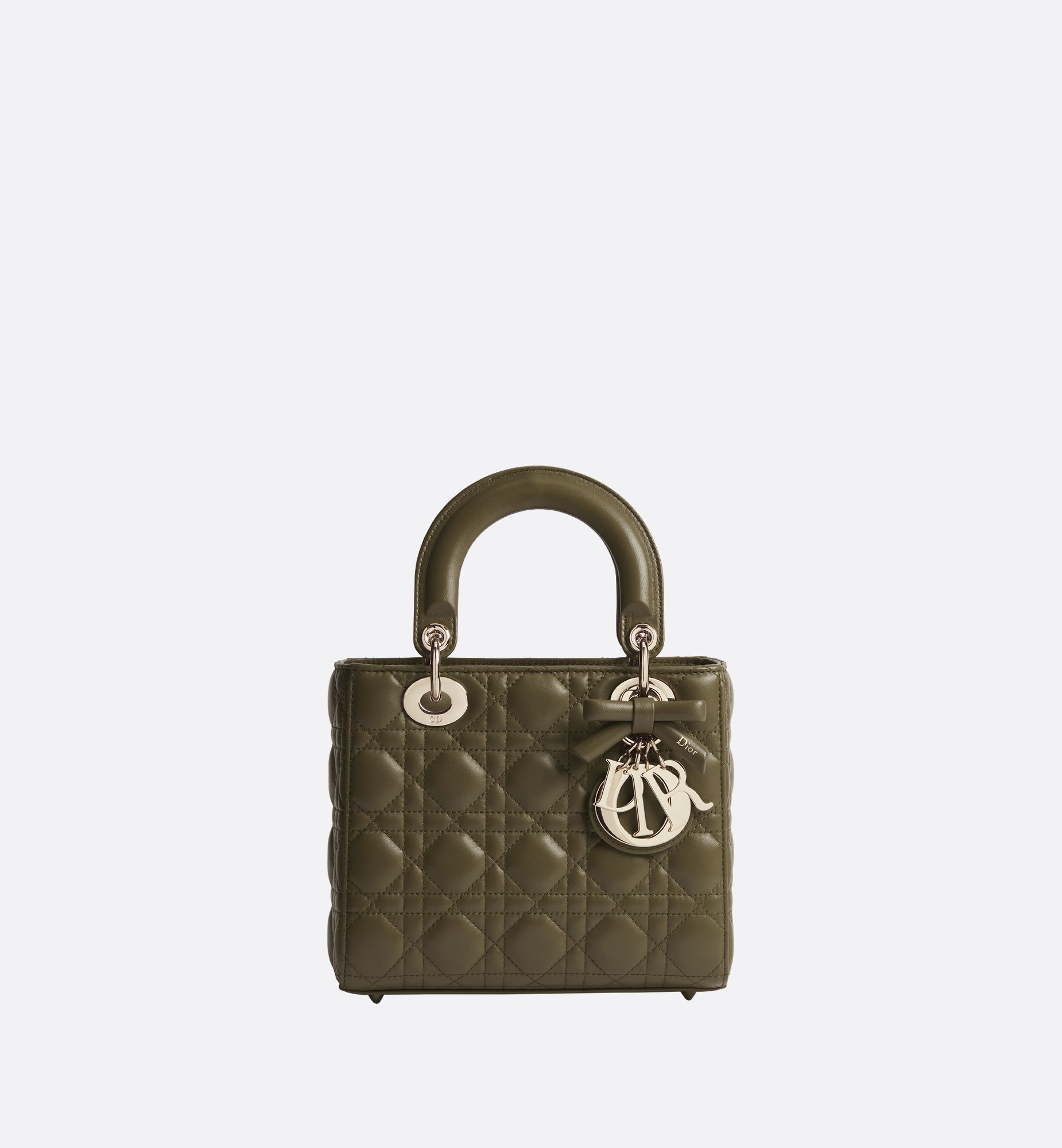 Khaki Cannage Lambskin