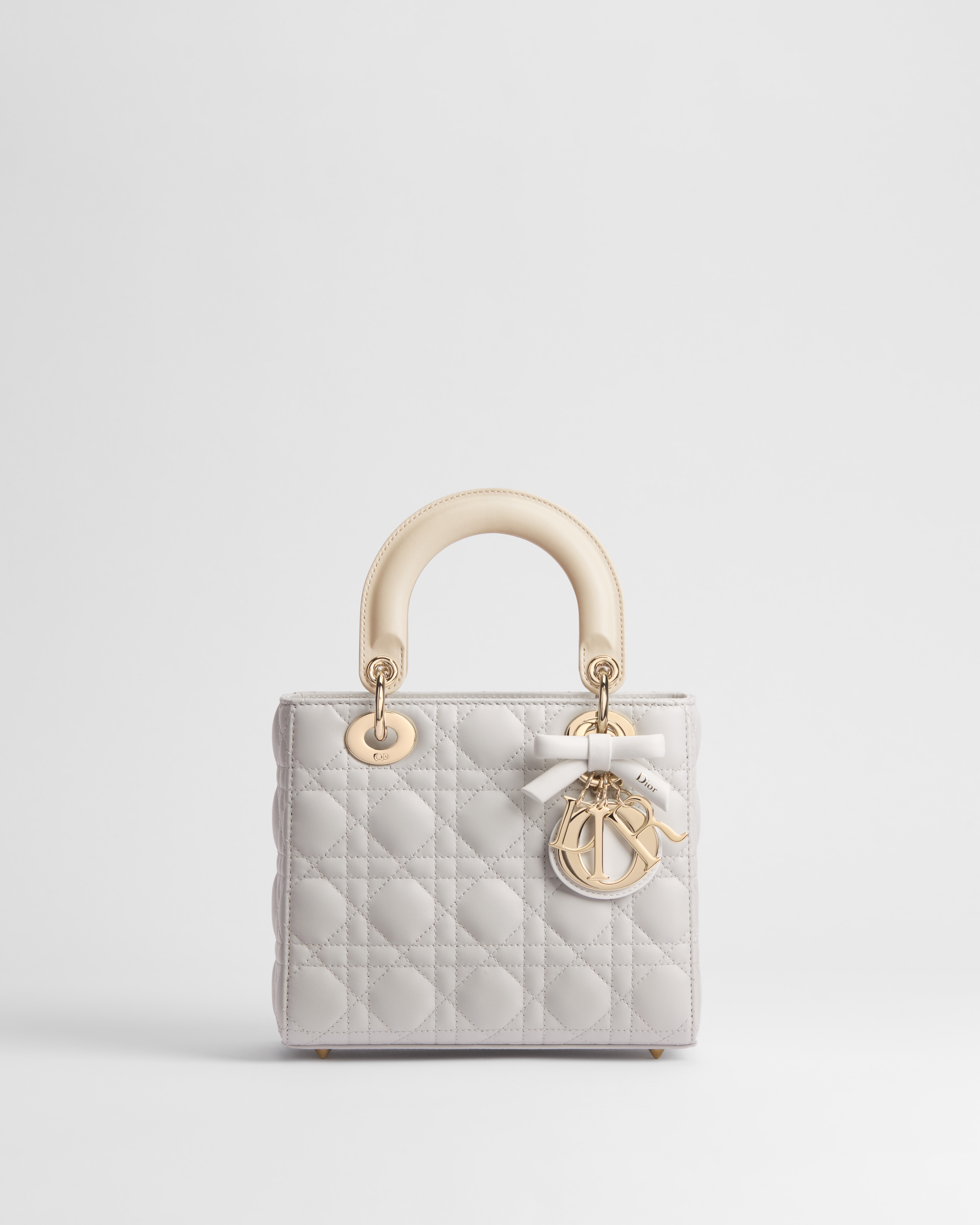 Kleine Lady Dior Tasche mit Trageriemen