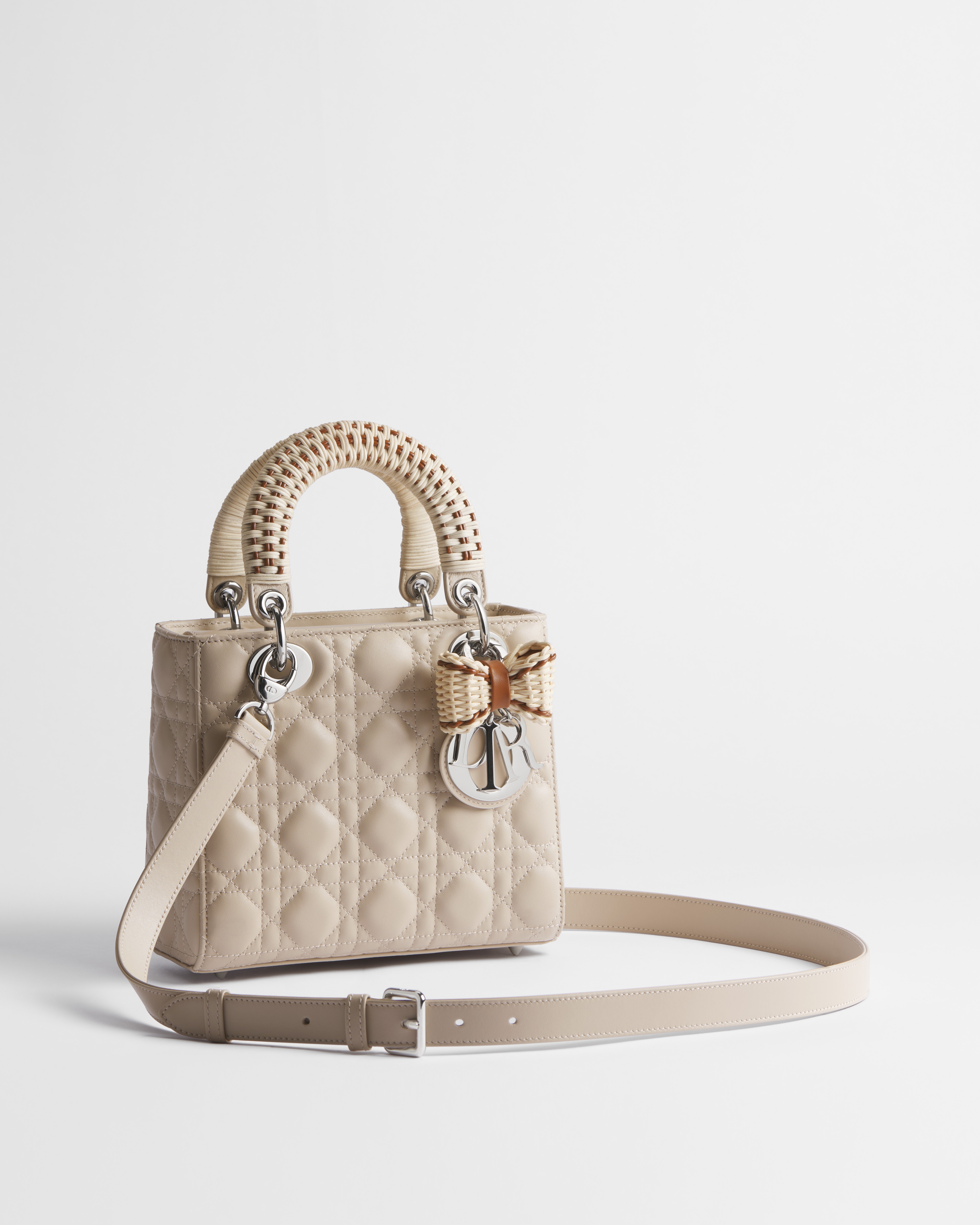 Kleine Dioriviera Lady Dior Tasche mit Trageriemen