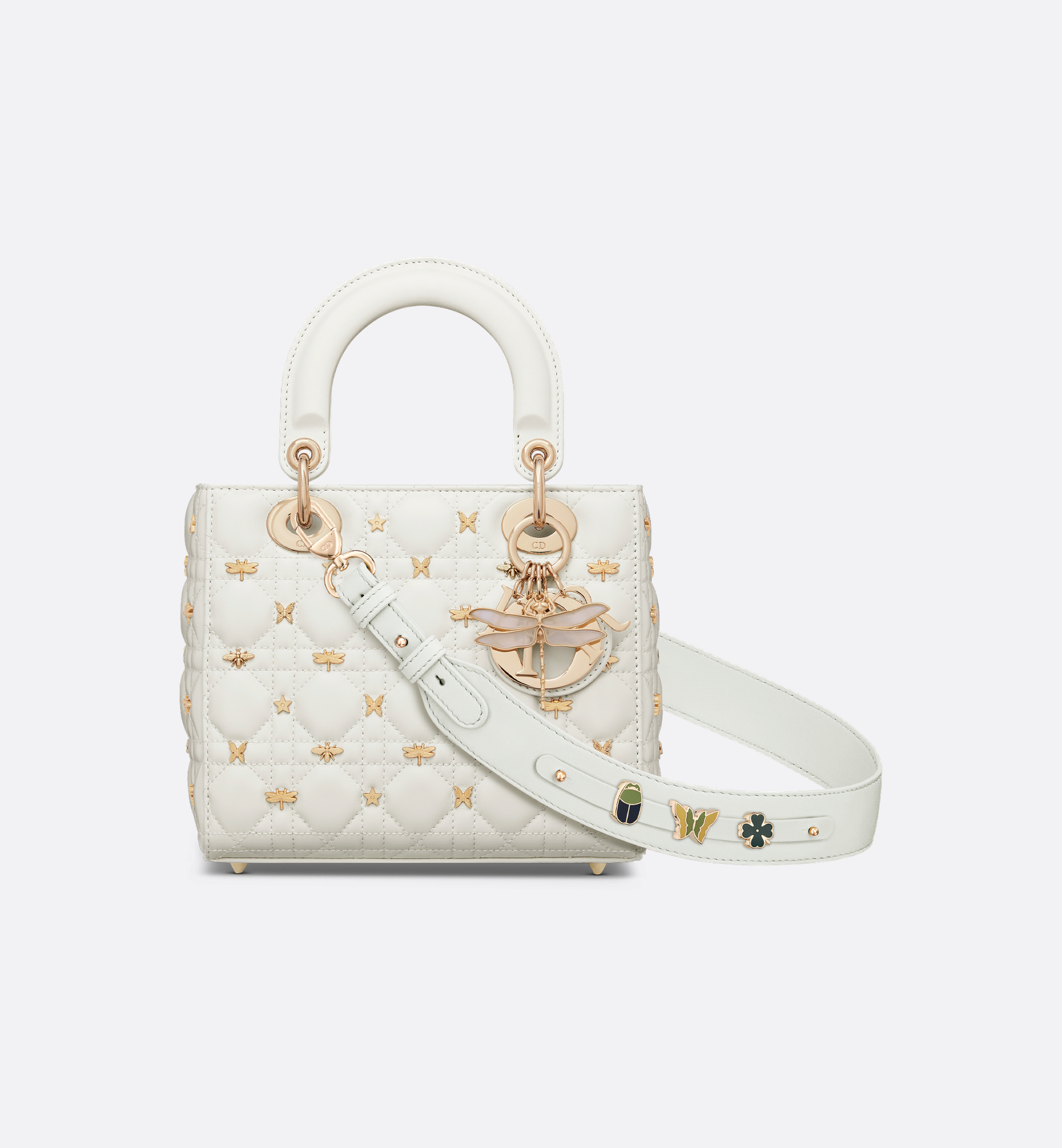 Small Lady Dior My ABCDior Bag Latte Cannage Lambskin with Small Lady Dior My ABCDior Bag Latte Cannage Lambskin with