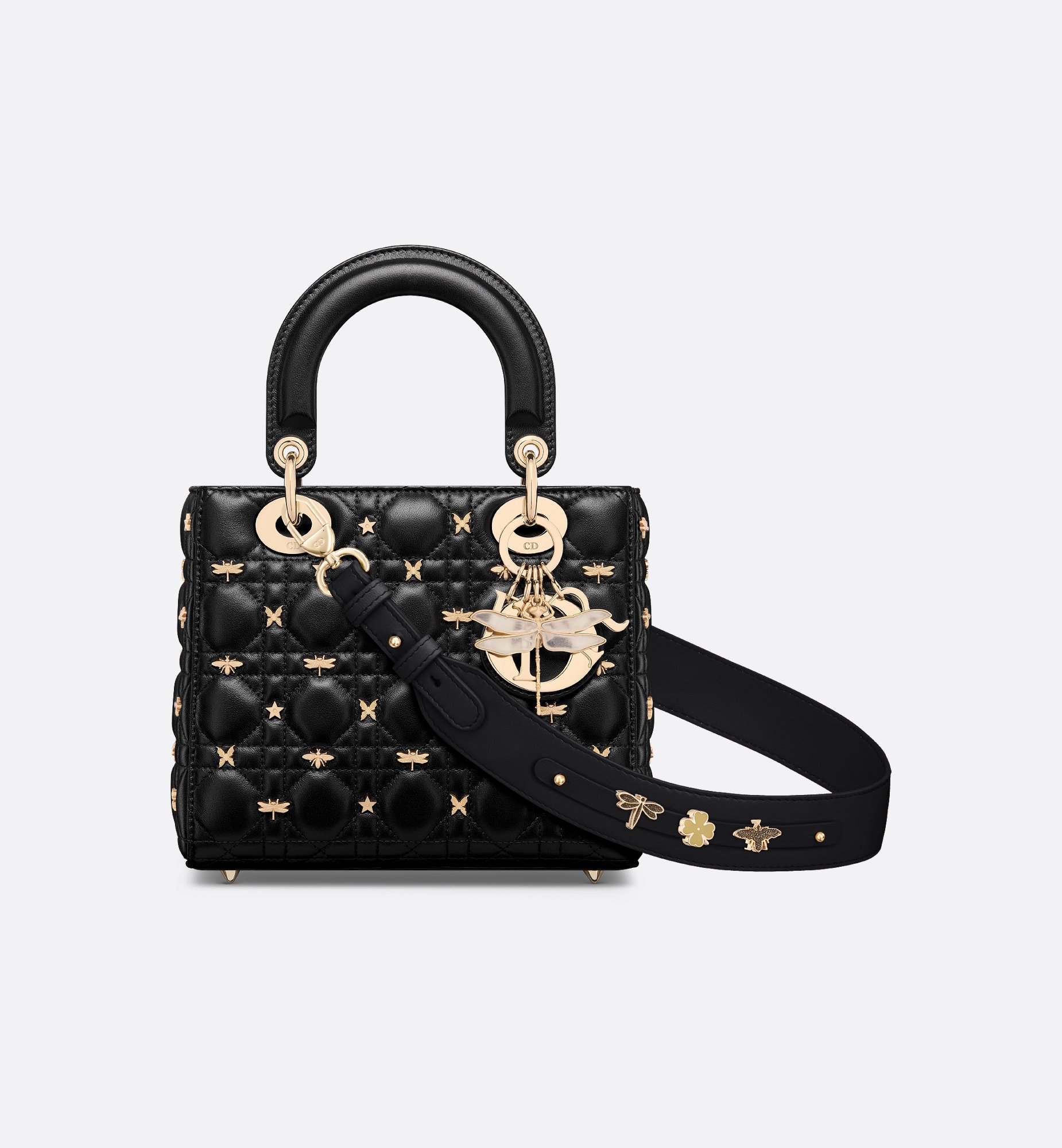 Small Lady Dior My ABCDior Bag Latte Cannage Lambskin with Small Lady Dior My ABCDior Bag Latte Cannage Lambskin with