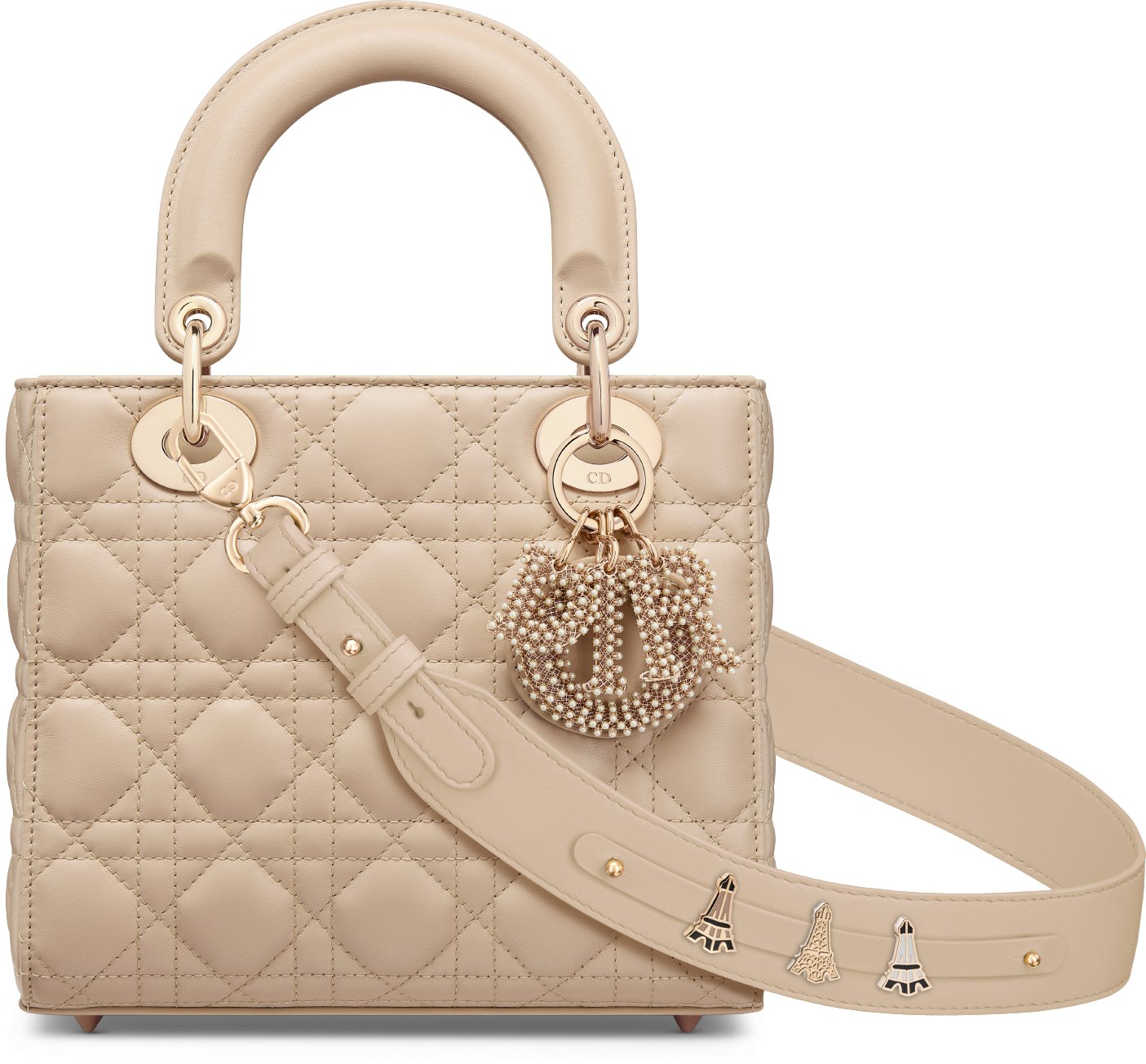 Small Lady Dior My ABCDior Bag Front view