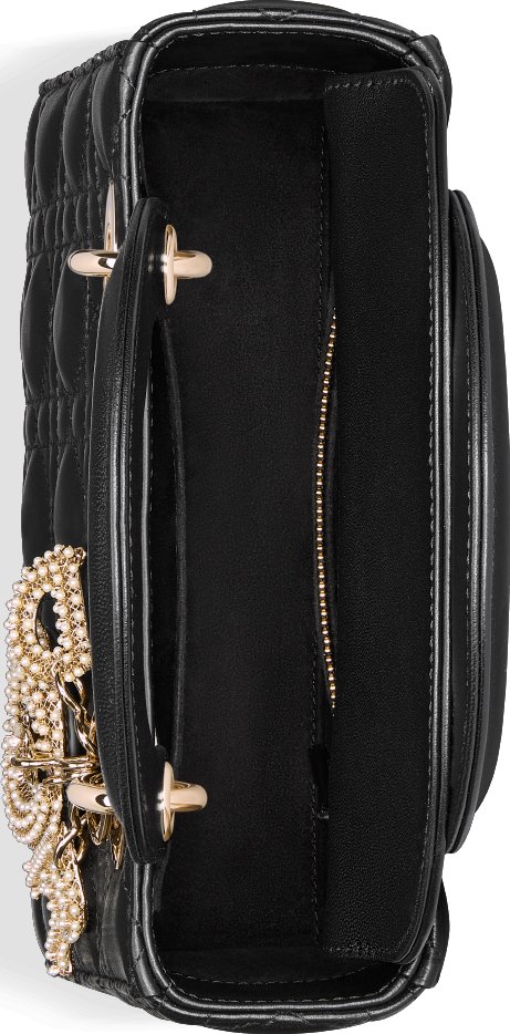Small Lady Dior My ABCDior Bag Top shot view
