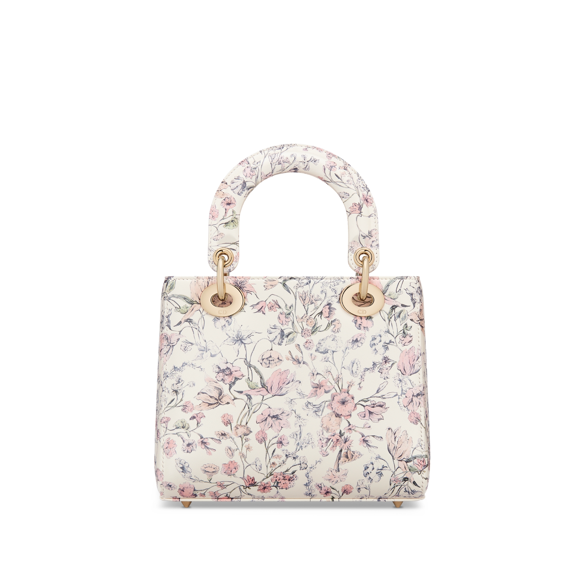 Small Lady Dior My ABCDior Bag Pink Multicolor Millefiori Printed