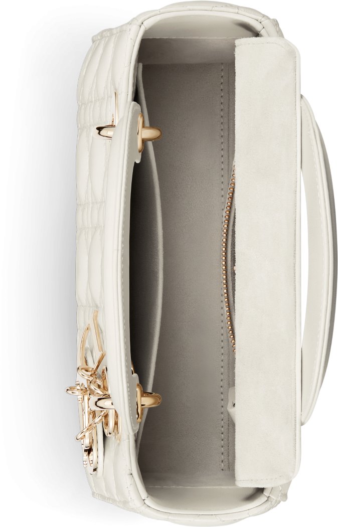 Small Lady Dior My ABCDior Bag Top shot view