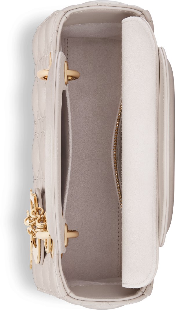Small Lady Dior My ABCDior Bag Top shot view