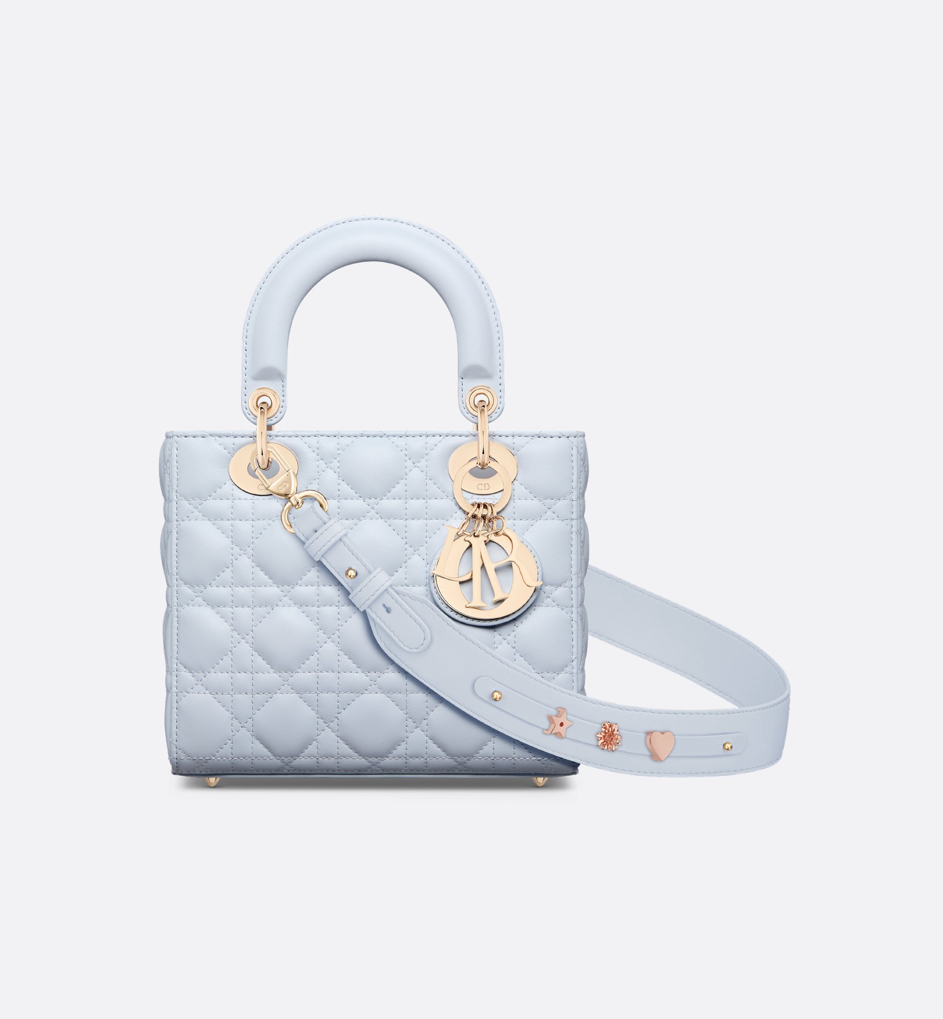Small Lady Dior My ABCDior Bag Black Cannage Lambskin | DIOR Small Lady Dior My ABCDior Bag Black Cannage Lambskin | DIOR