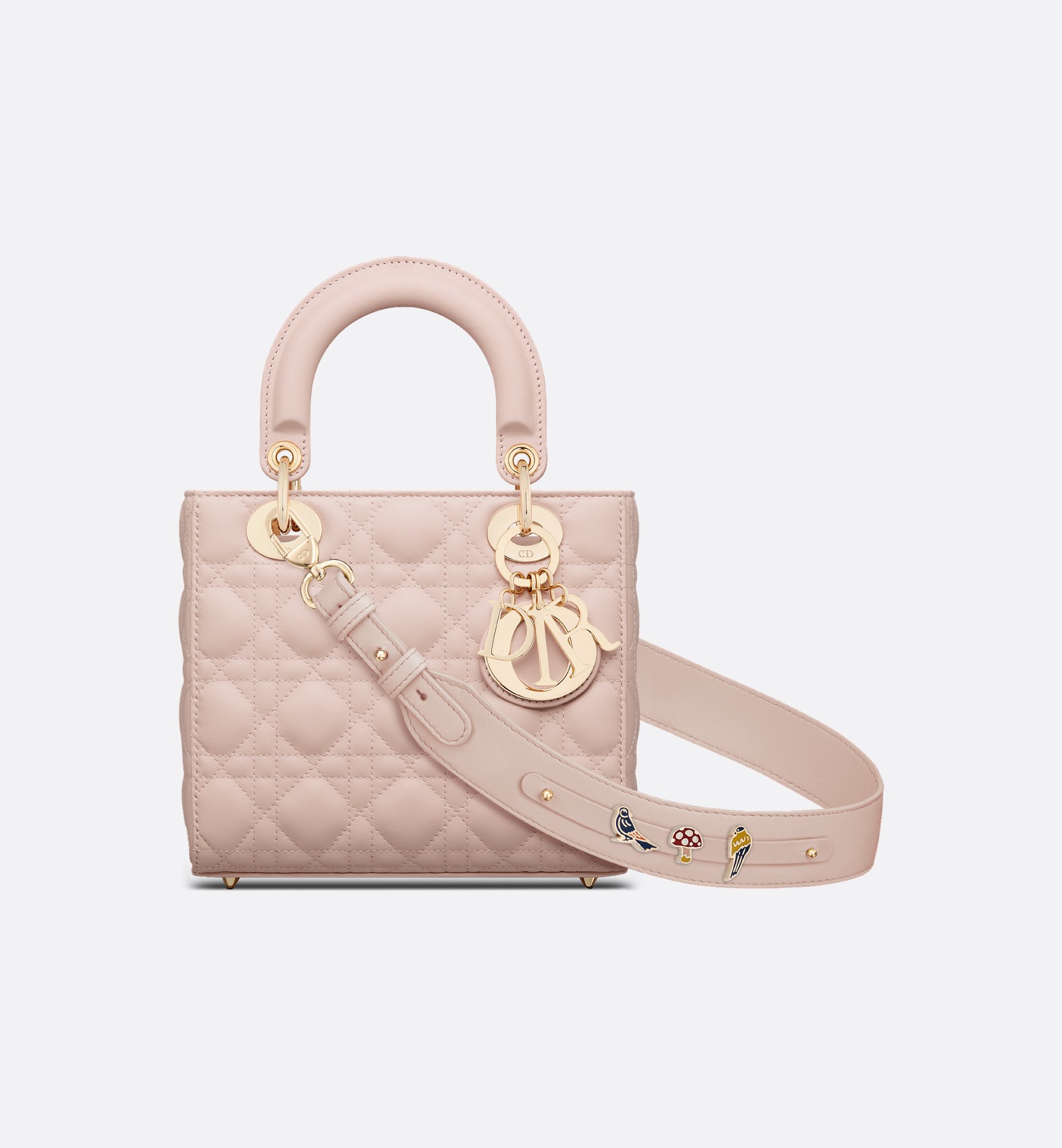 Small Lady Dior My ABCDior Bag Black Cannage Lambskin | DIOR Small Lady Dior My ABCDior Bag Black Cannage Lambskin | DIOR