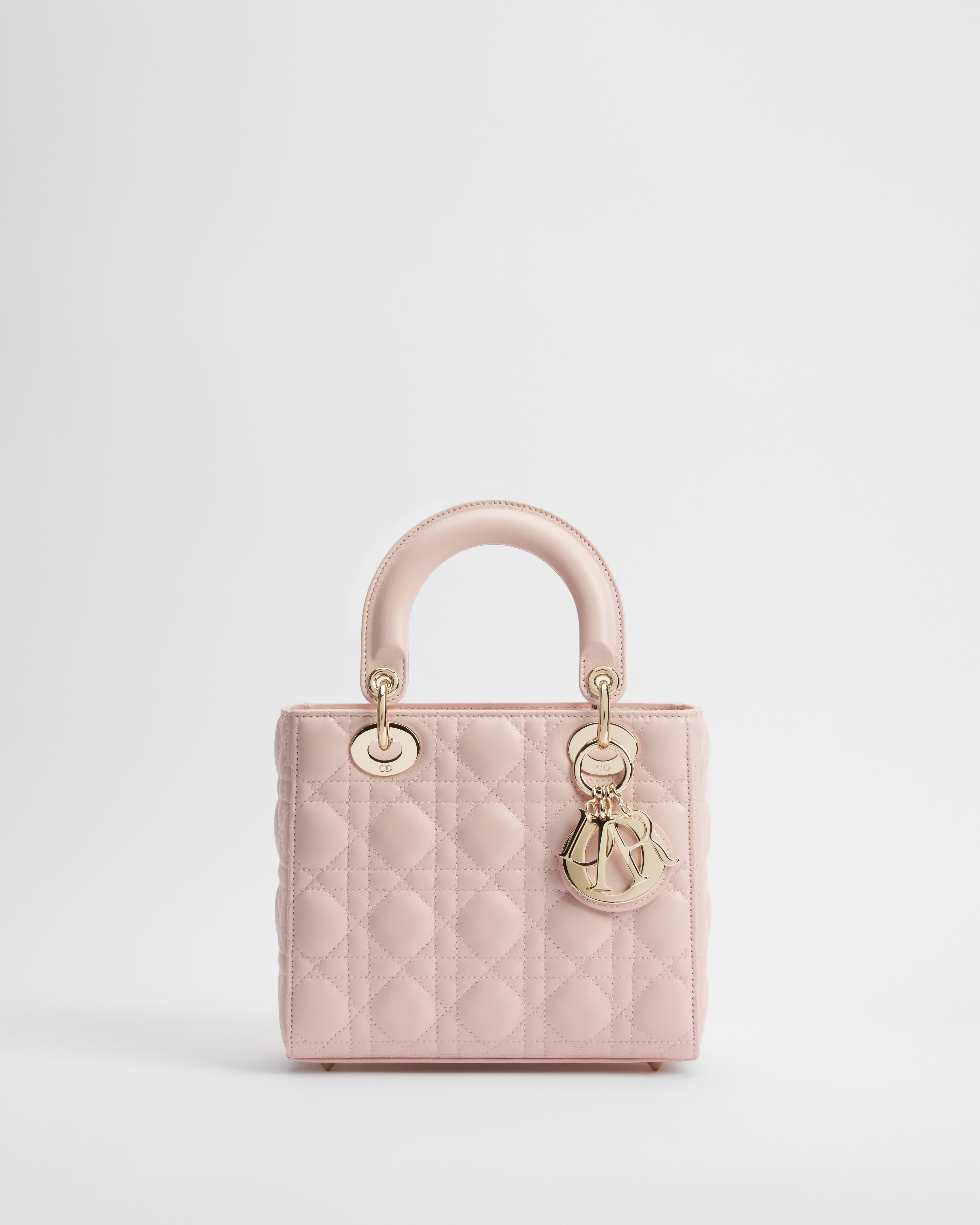 Lady Dior My ABCDior バッグ スモール カナージュ ラムスキン E01