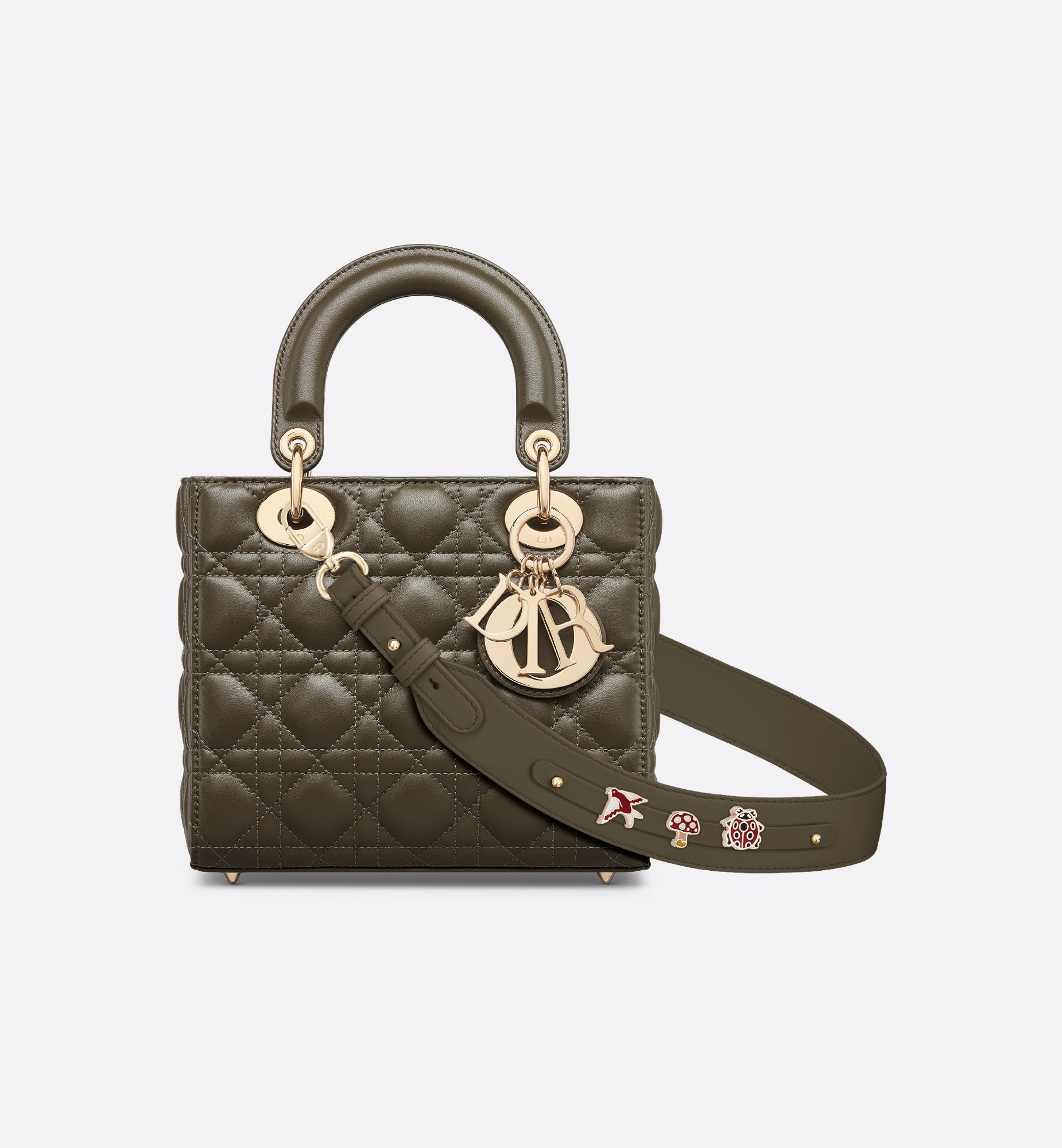 Small Lady Dior My ABCDior Bag Black Cannage Lambskin | DIOR Small Lady Dior My ABCDior Bag Black Cannage Lambskin | DIOR