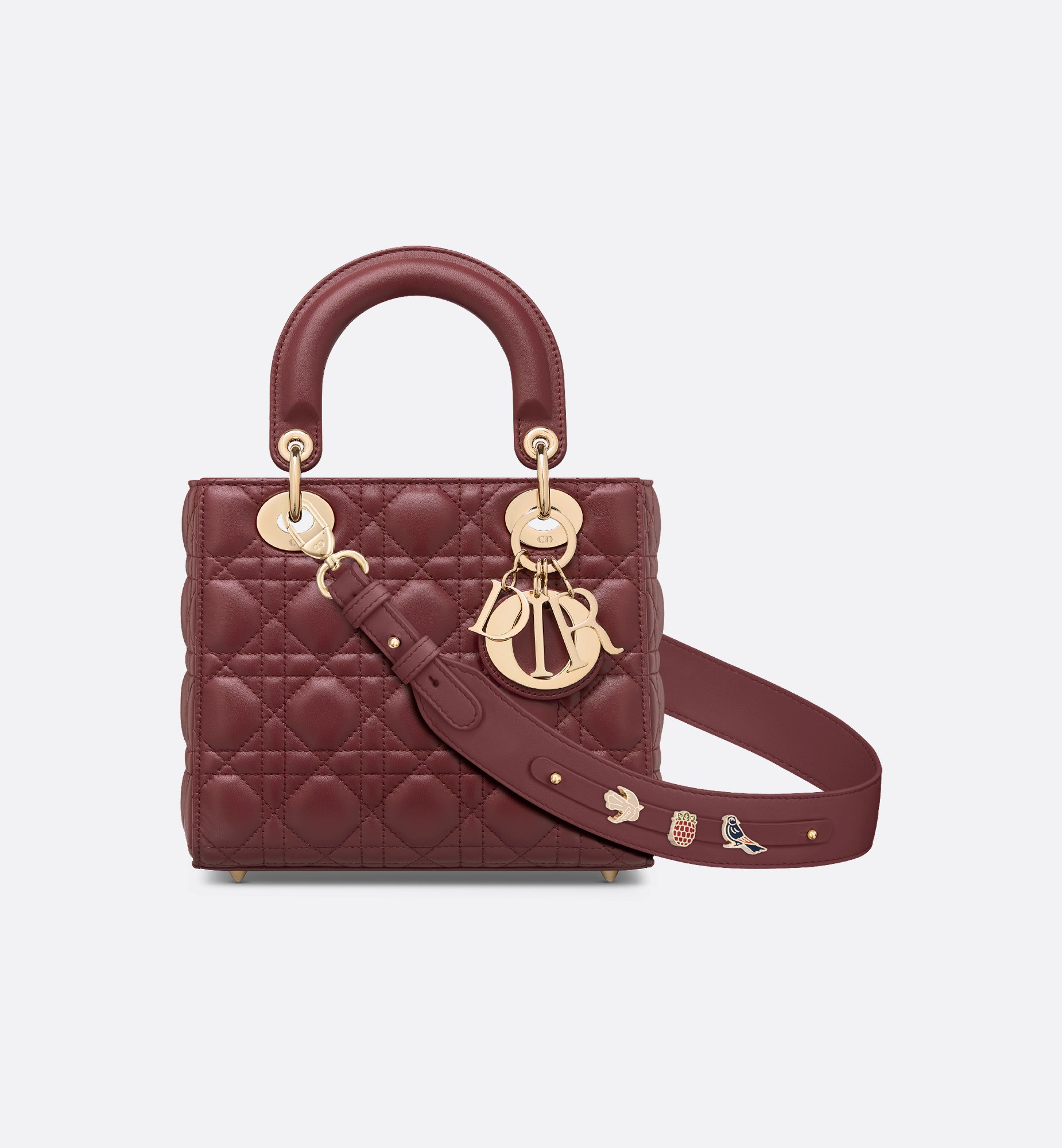 Small Lady Dior My ABCDior Bag Black Cannage Lambskin | DIOR Small Lady Dior My ABCDior Bag Black Cannage Lambskin | DIOR
