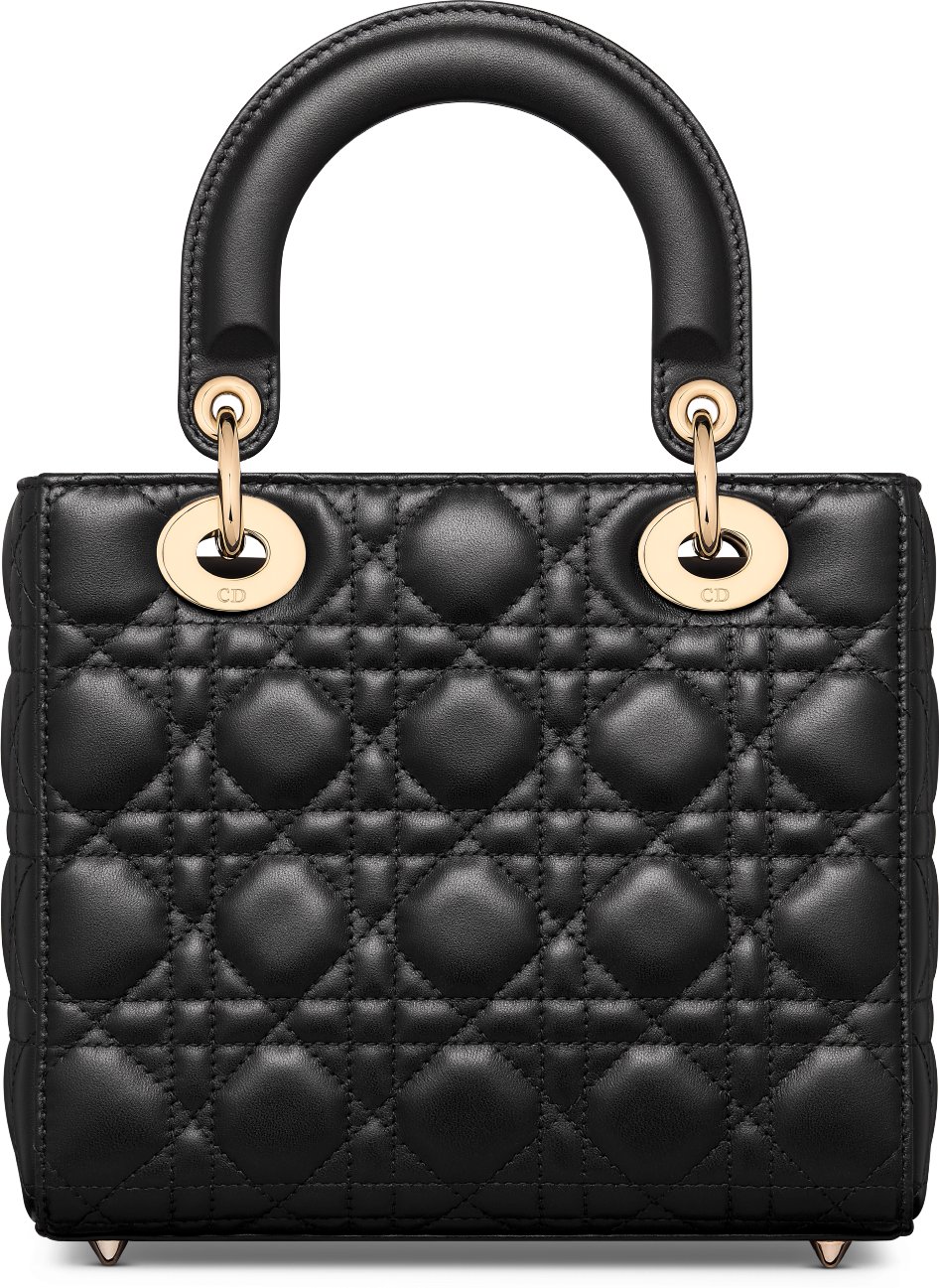 Lady dior matte black price outlet