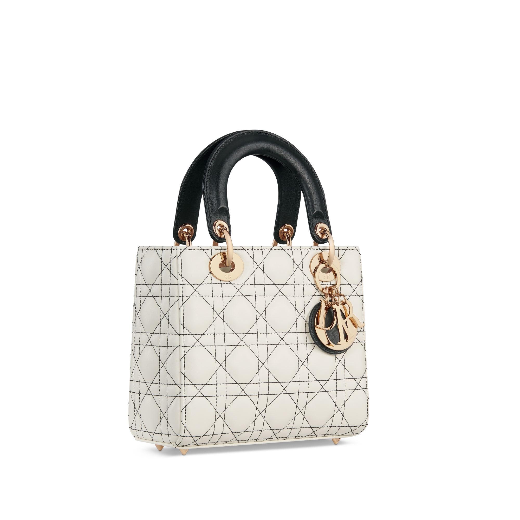 DIOR | Lady Dior My ABCDior バッグ スモール カナージュ ラムスキン