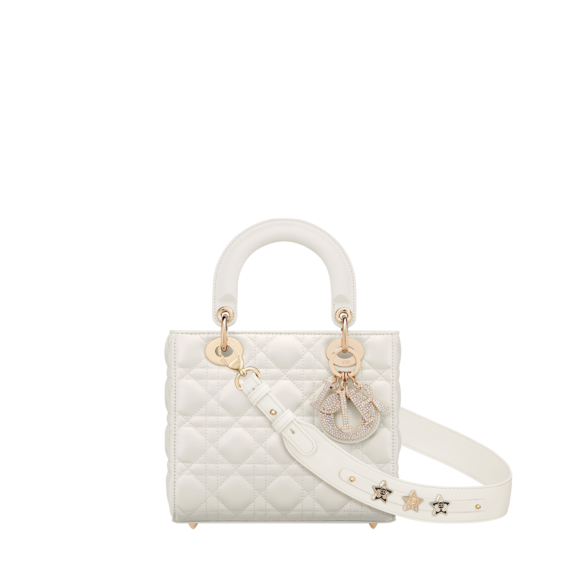  Pelle di agnello Cannage color latte