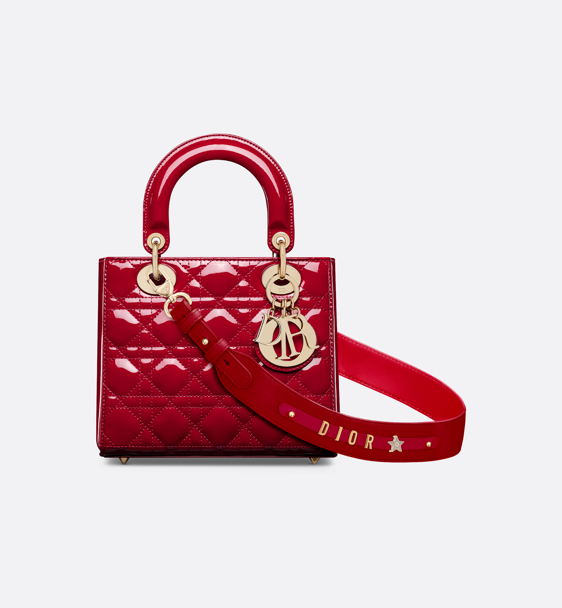 DIOR | Lady Dior My ABCDior バッグ スモール カナージュ パテント