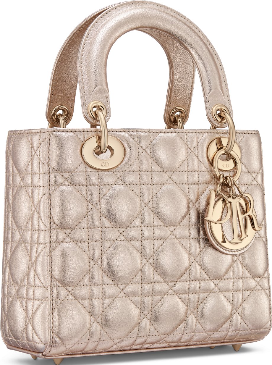 Sac à Main Cole Haan Cuir Marron Doré Métallisé - Occasion (Doublure TLC)