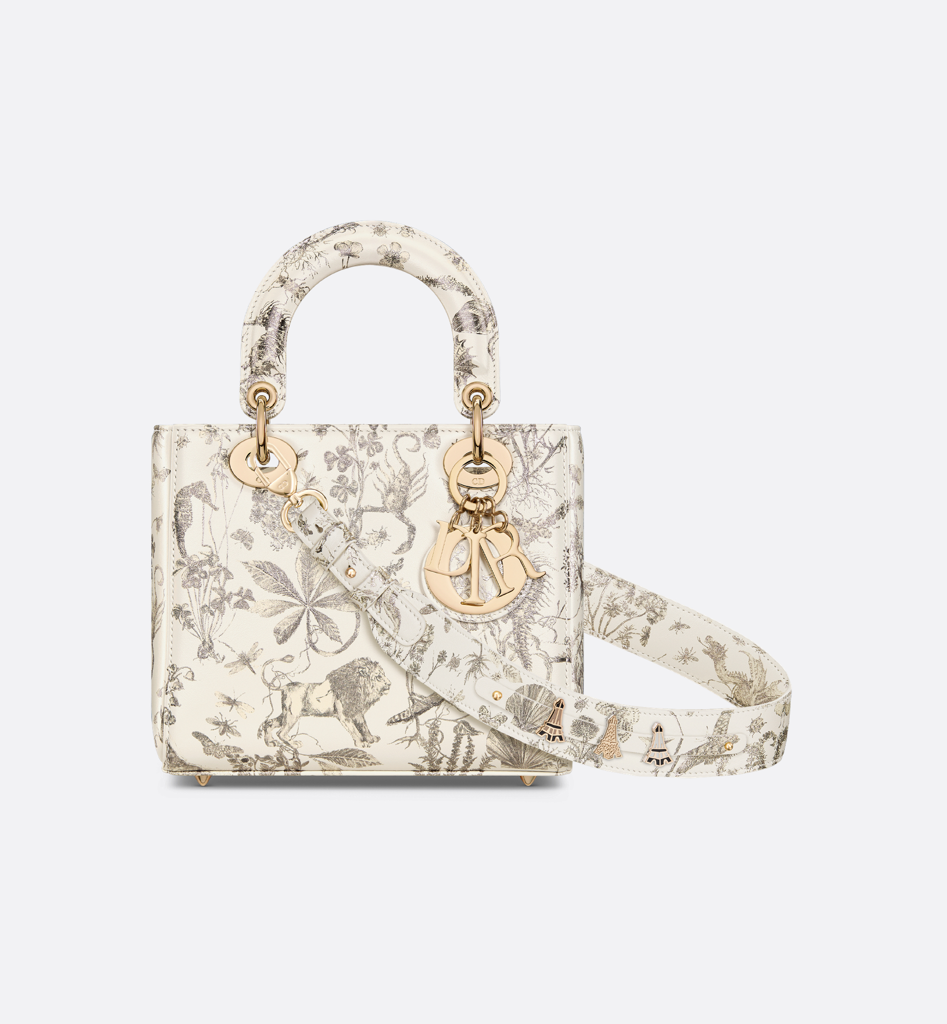 Small Lady Dior My ABCDior Bag Latte Calfskin with Gold-Tone Small Lady Dior My ABCDior Bag Latte Calfskin with Gold-Tone
