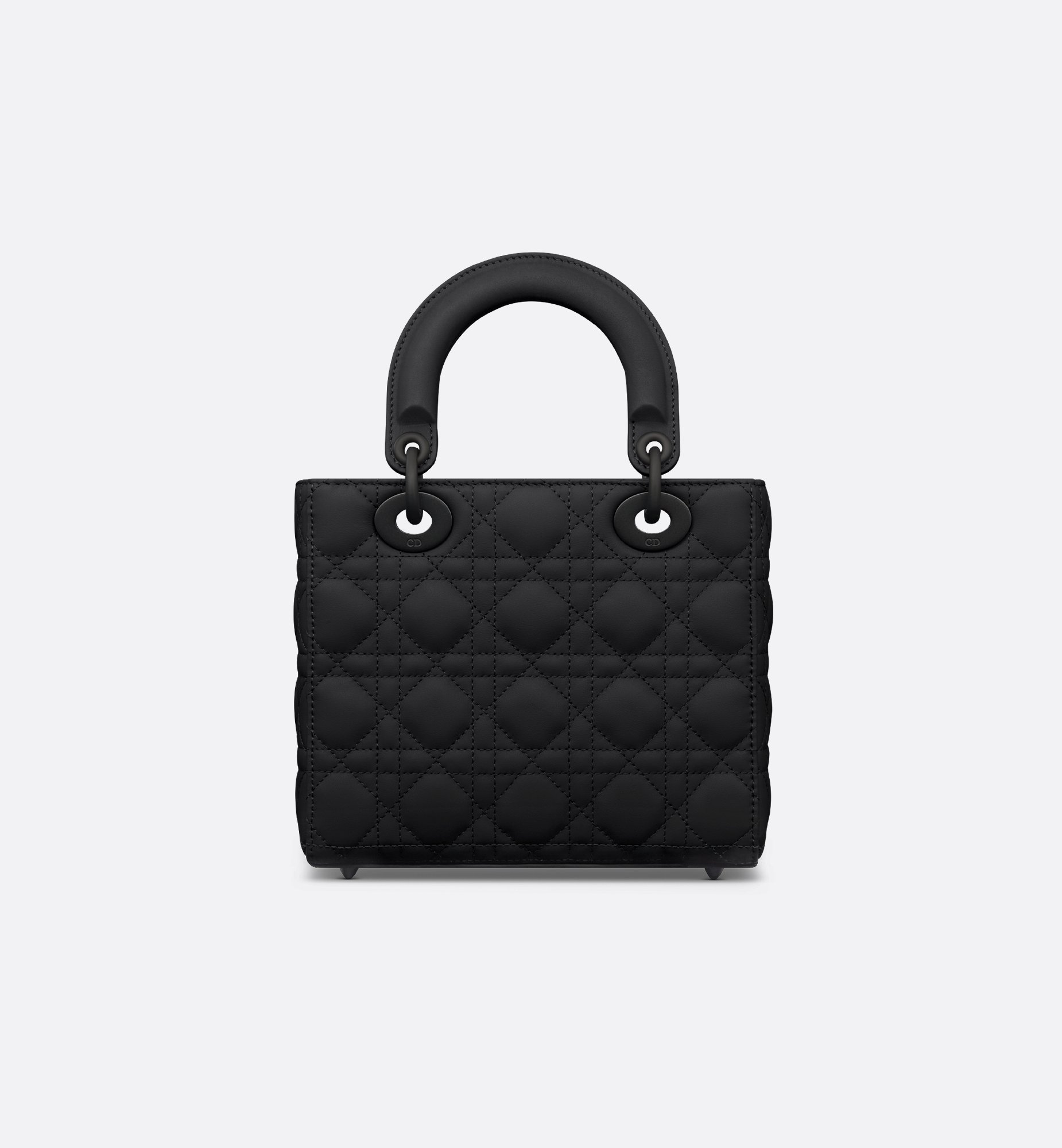 Small Lady Dior My ABCDior Bag Black Ultramatte Cannage Small Lady Dior My ABCDior Bag Black Ultramatte Cannage