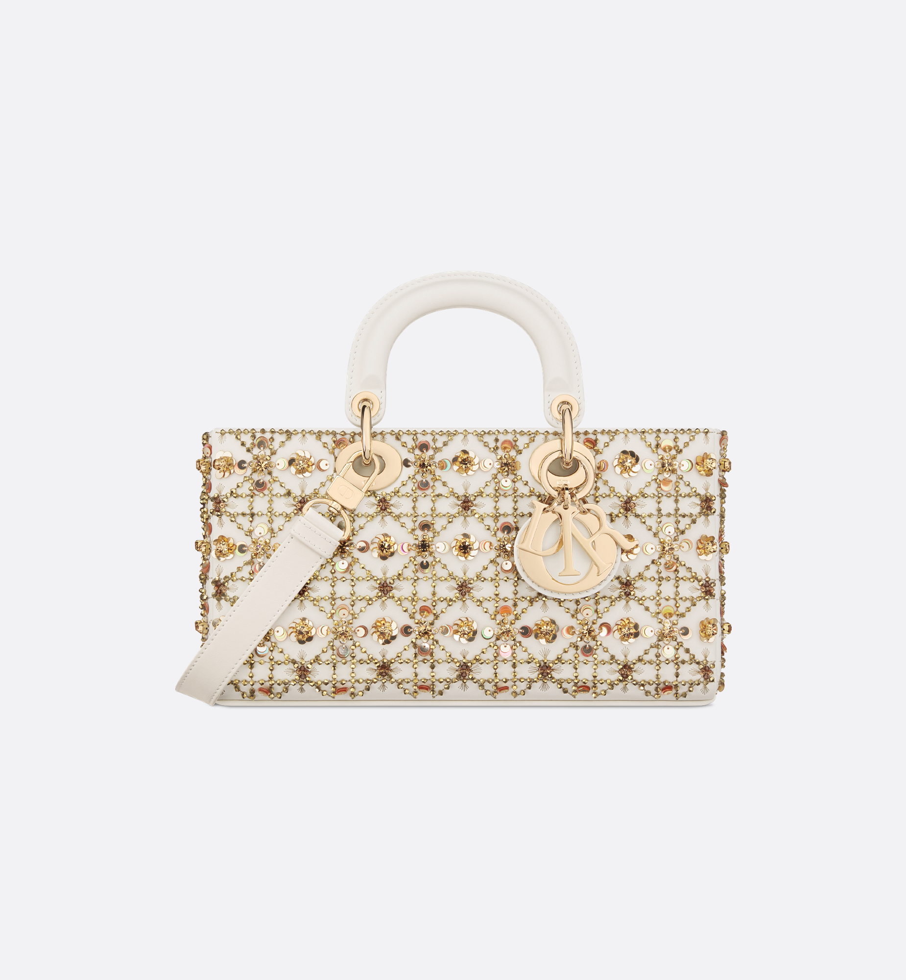 DIOR | Dior Or Lady D-Joy バッグ ミディアム カナージュ エン DIOR | Dior Or Lady D-Joy バッグ ミディアム カナージュ エン