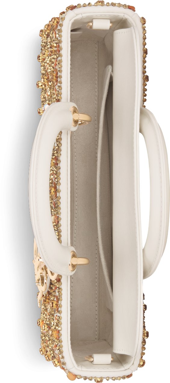 Dior Or Medium Lady D-Joy Bag Top shot view