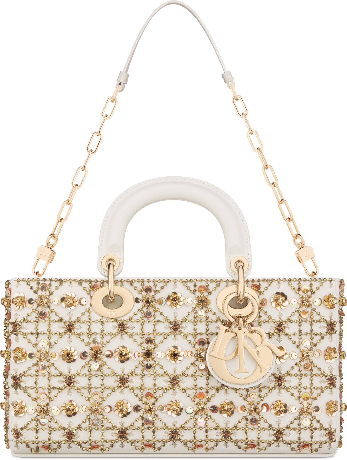 Dior Or Medium Lady D-Joy Bag Detailed view