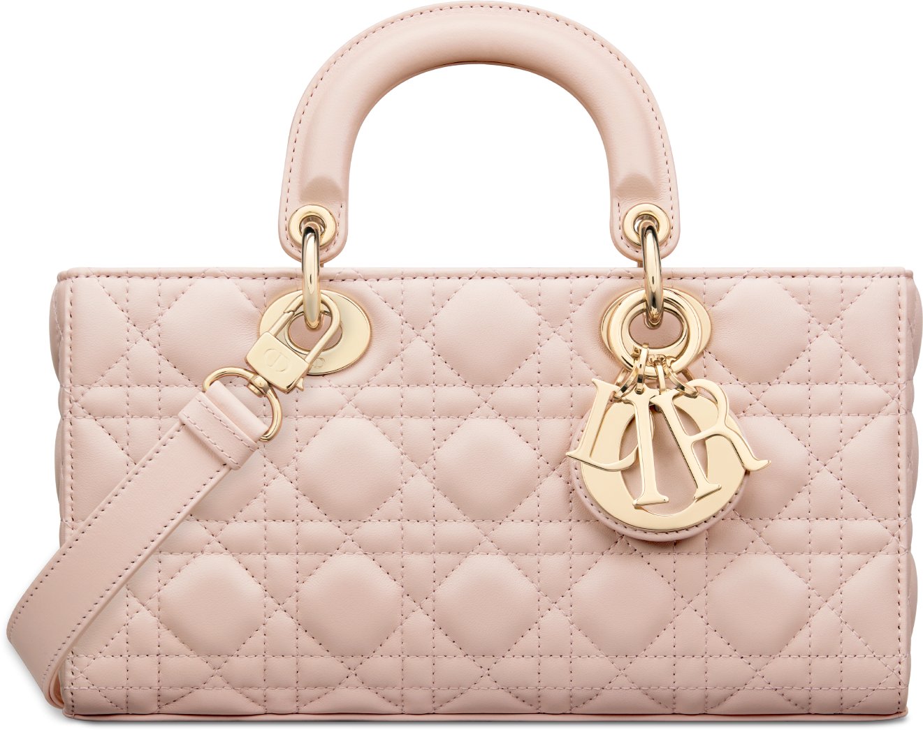 Medium Lady D-Joy Bag Front view