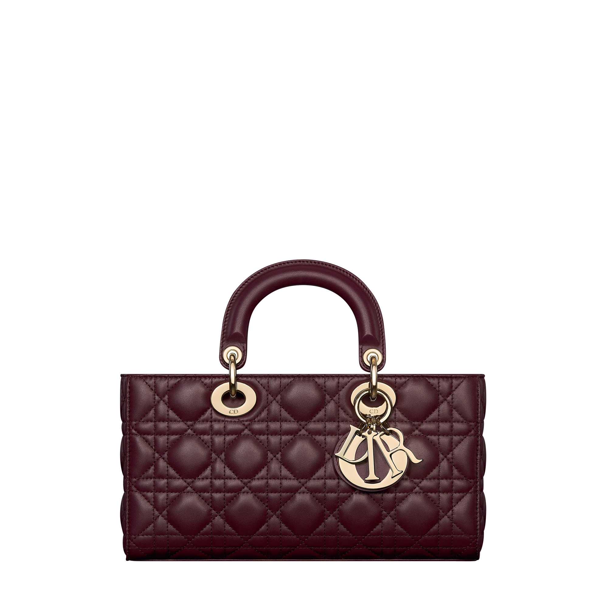  Plum Cannage Lambskin