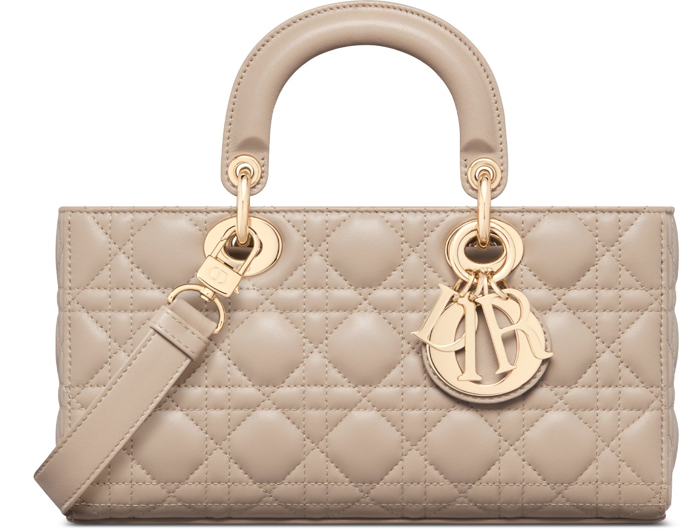 Medium Lady D-Joy Bag Front view