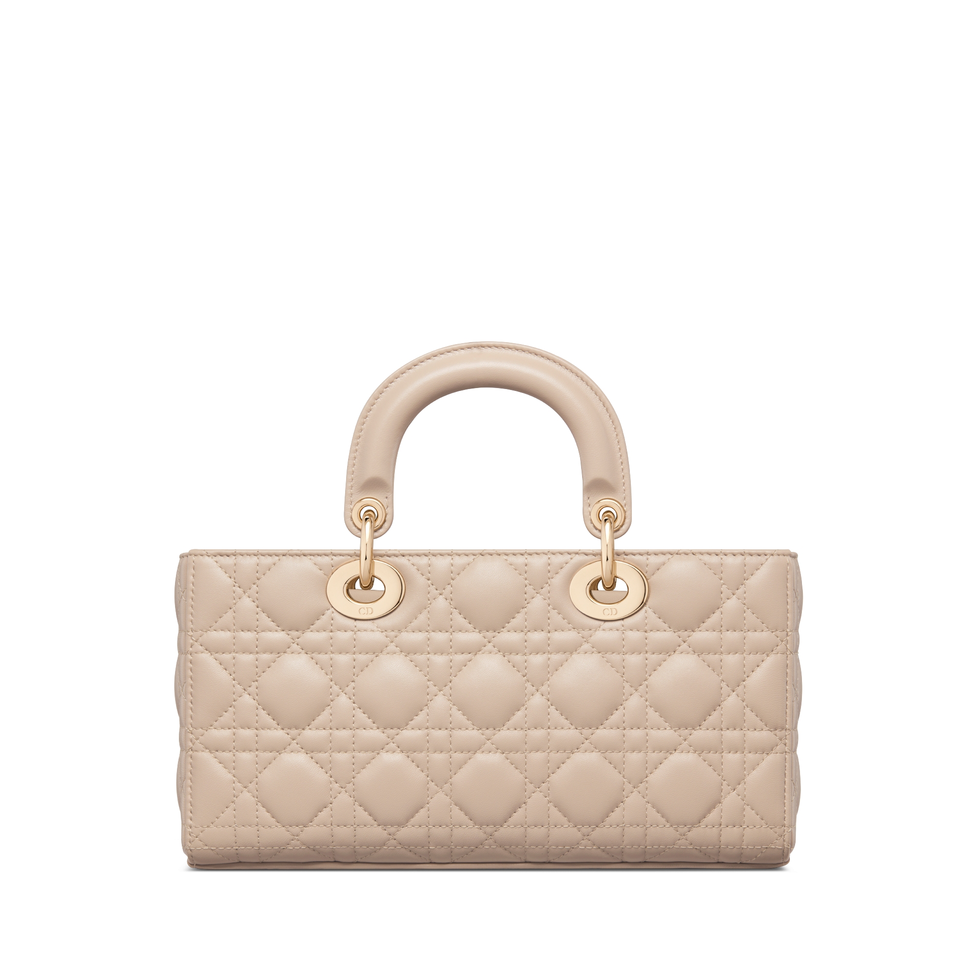 Lady D-Joy バッグ ミディアム カナージュ ラムスキン E08