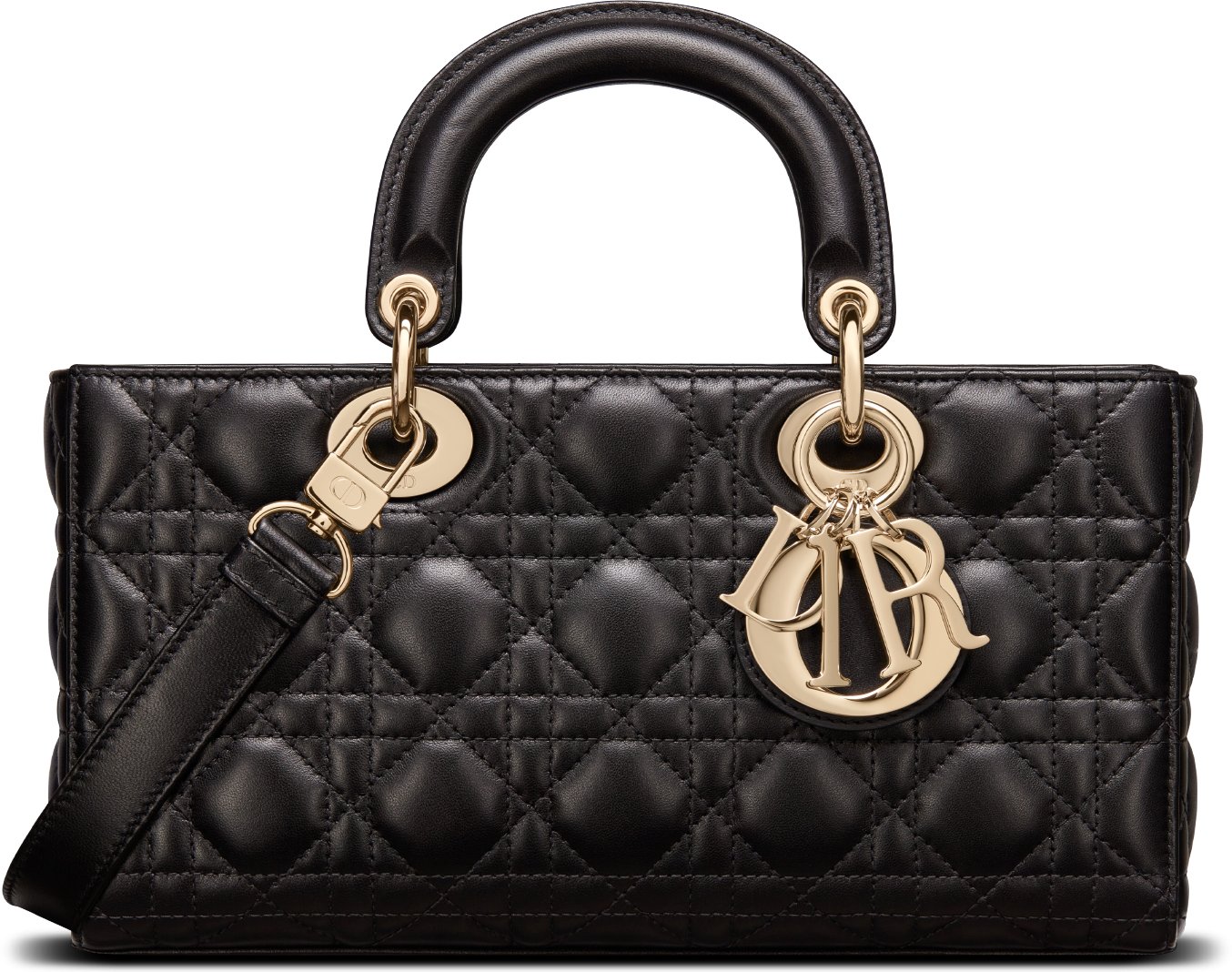 Medium Lady D-Joy Bag Front view