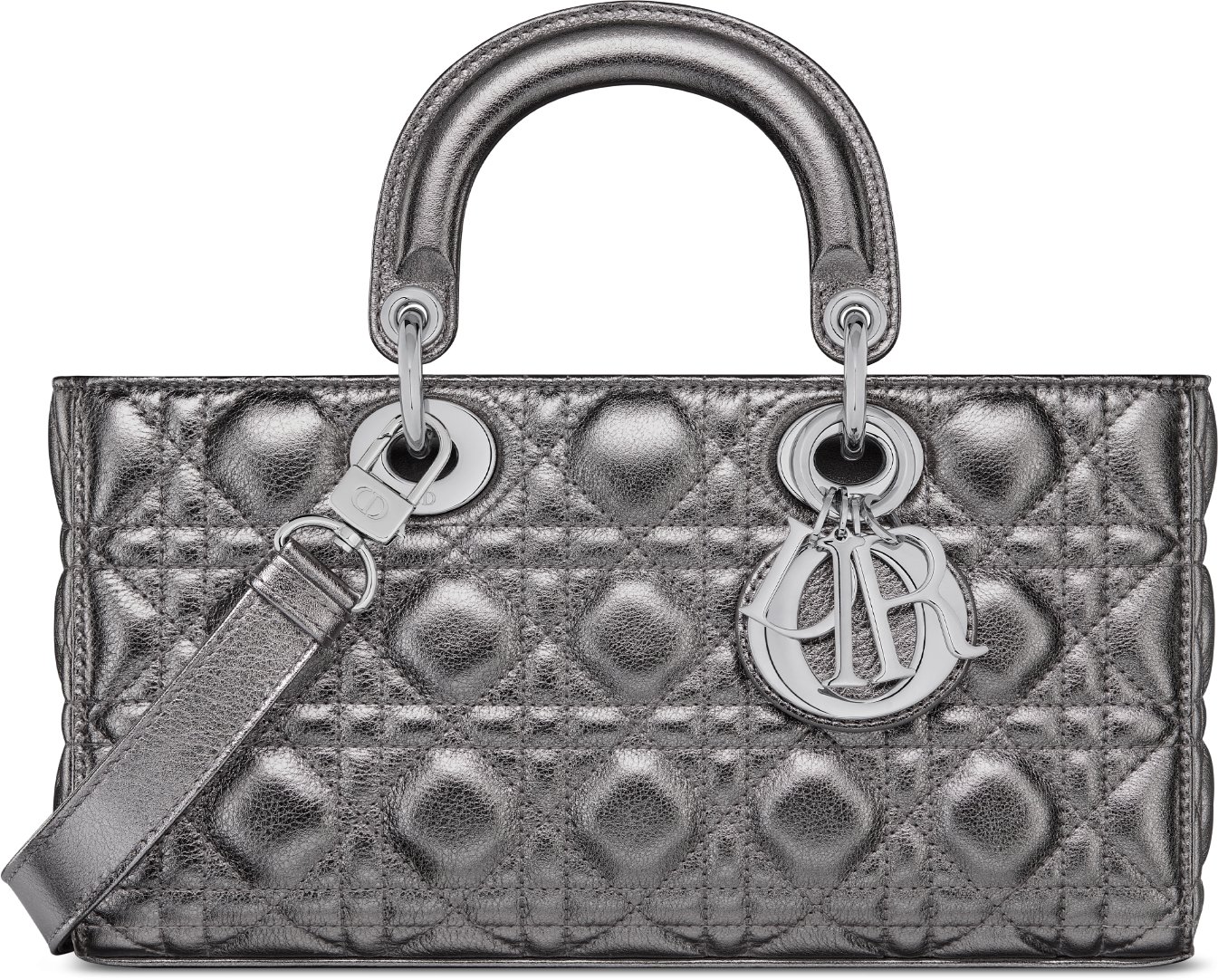 Medium Lady D-Joy Bag Front view Front view