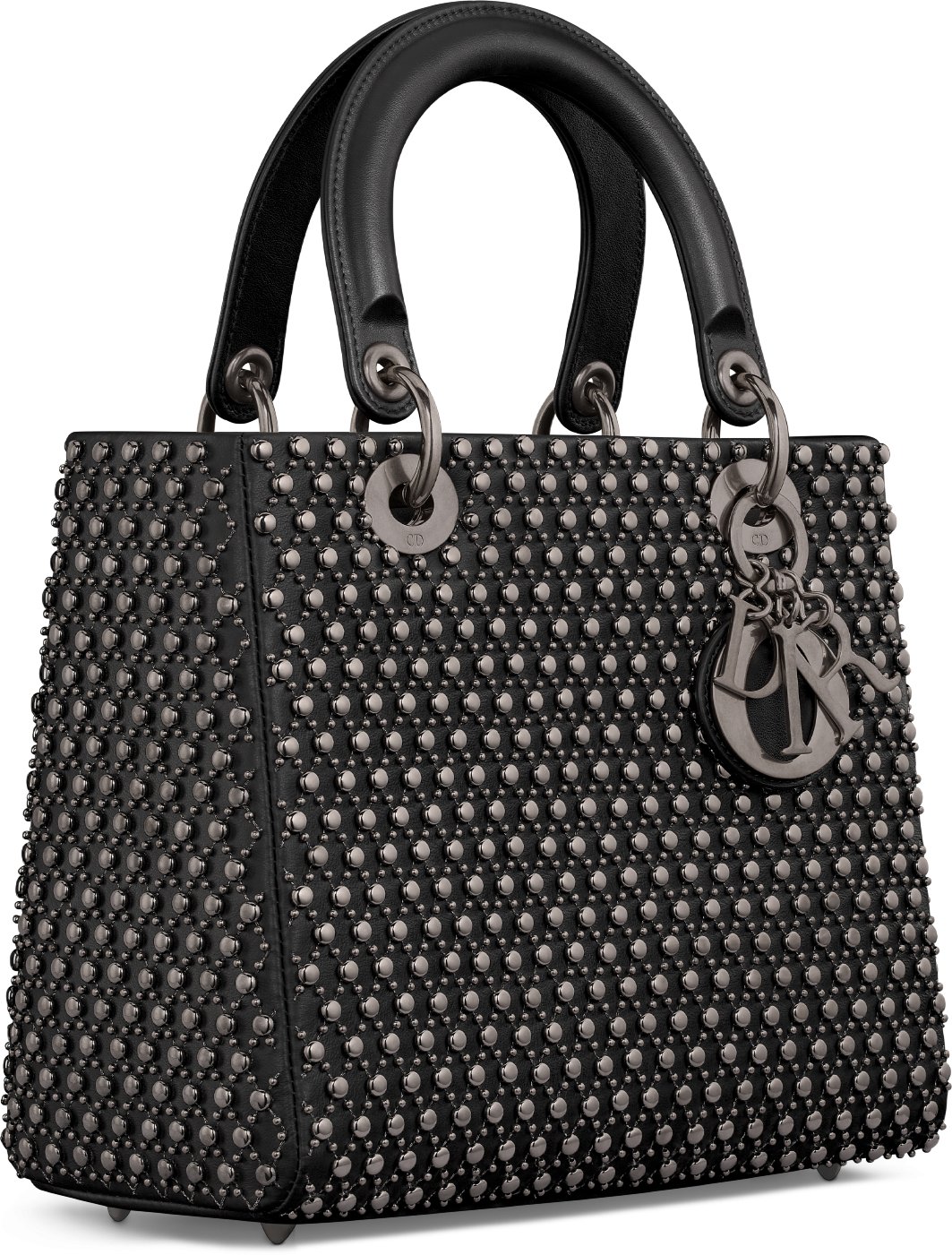 Medium Lady Dior Bag Three quarter closed view