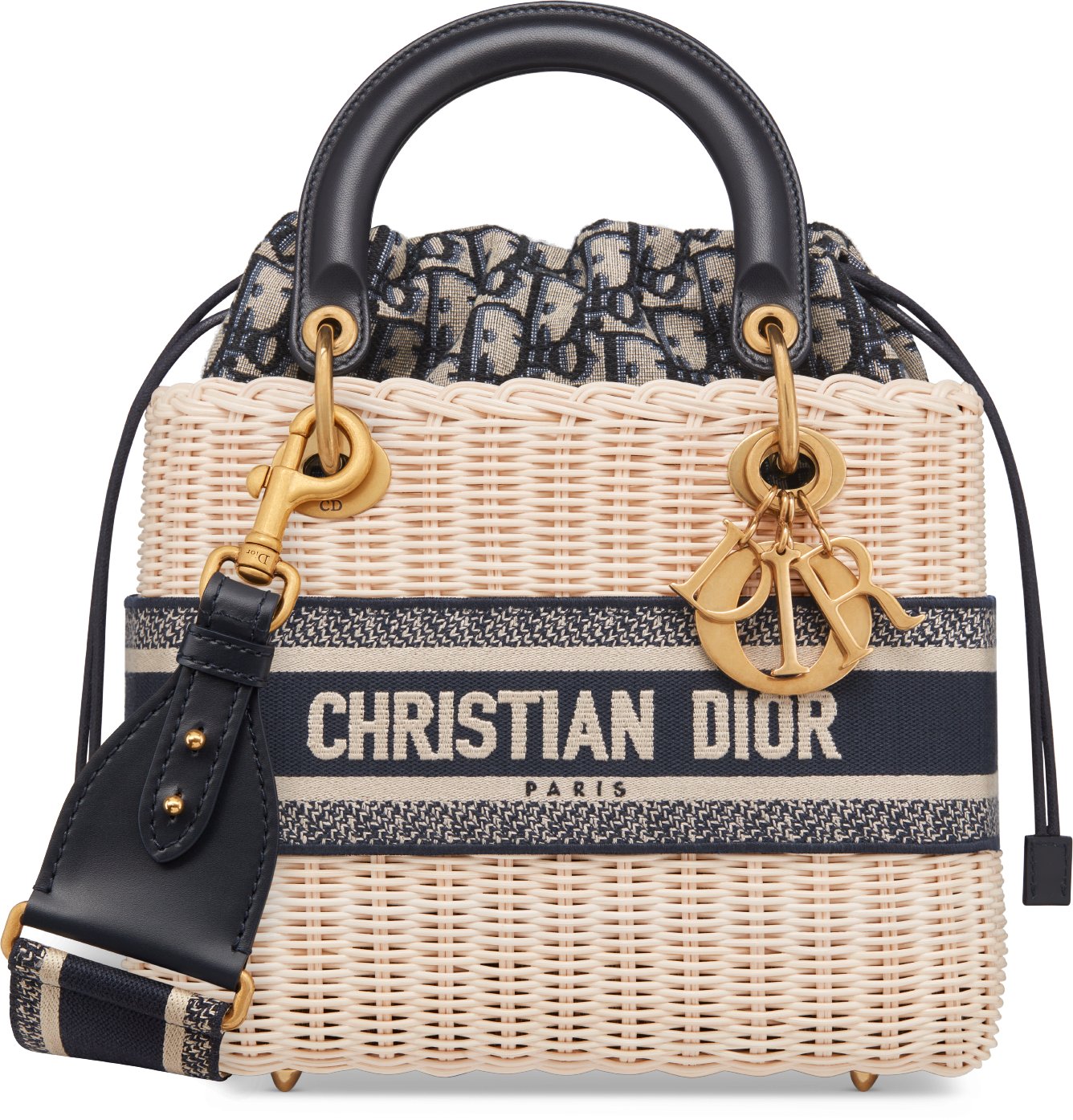 Medium Lady Dior Bag Front view