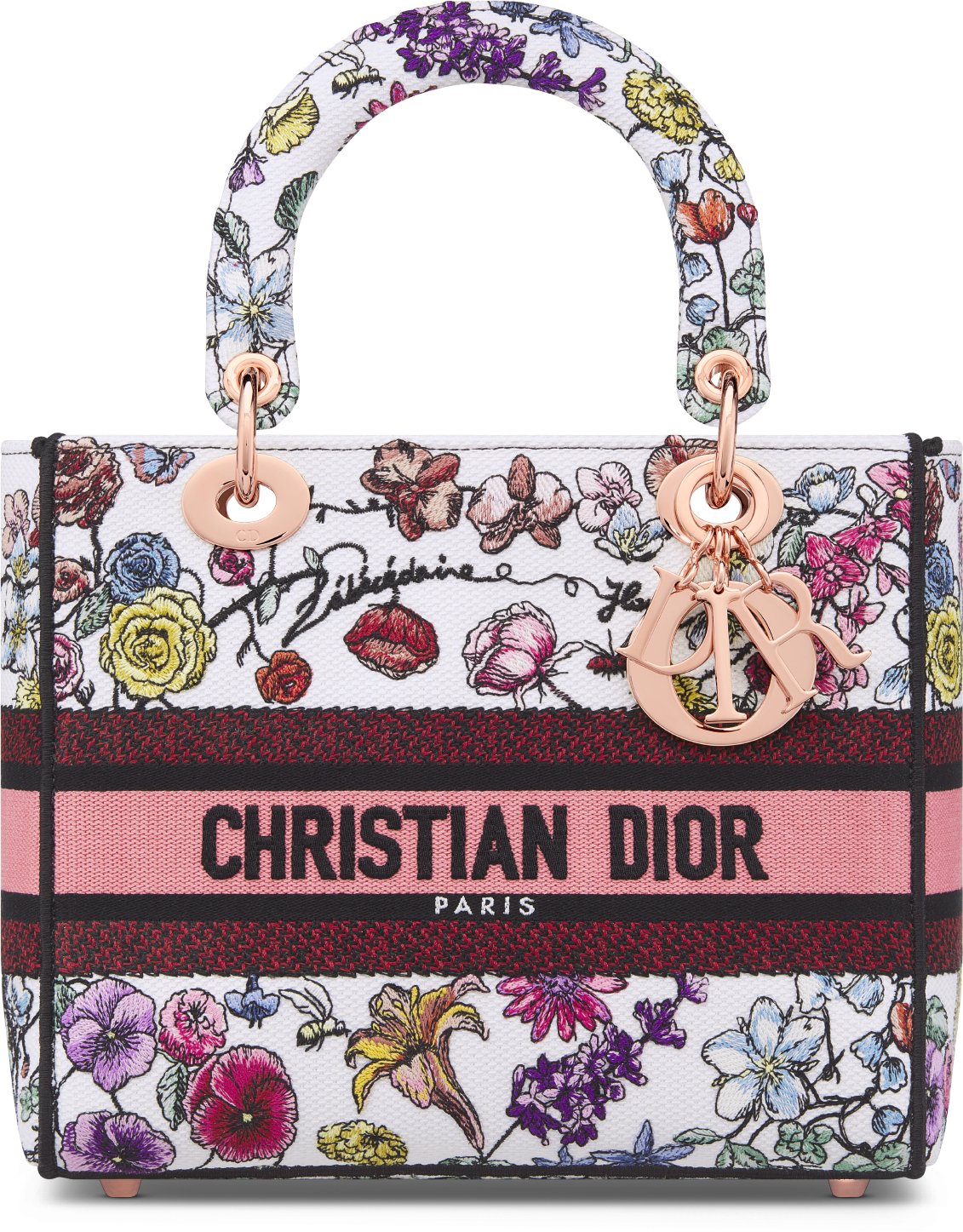 Lady dior flower bag deals