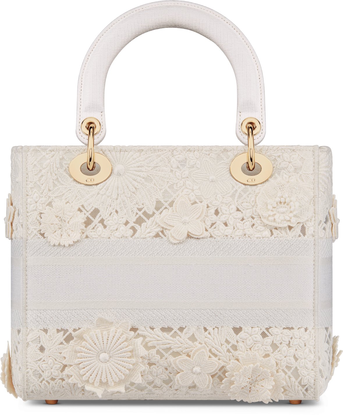 DIOR | Lady D-Lite バッグ ミディアム D-Lace エンブロイダリー