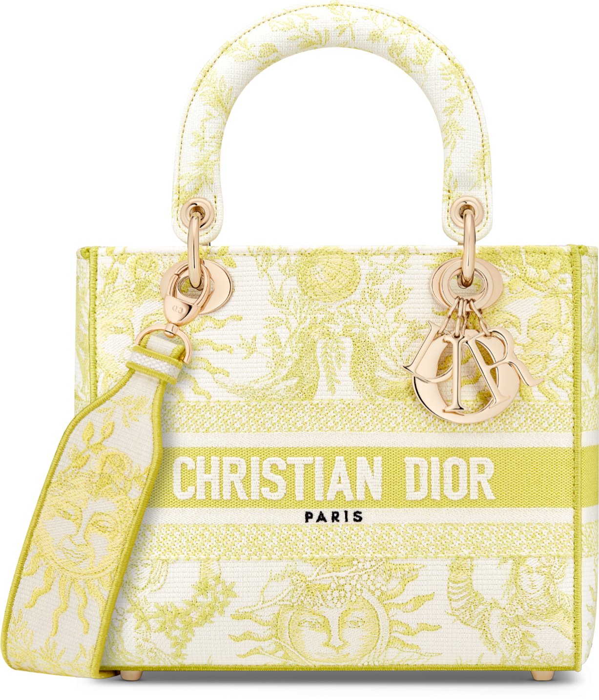 Dior yellow bag discount