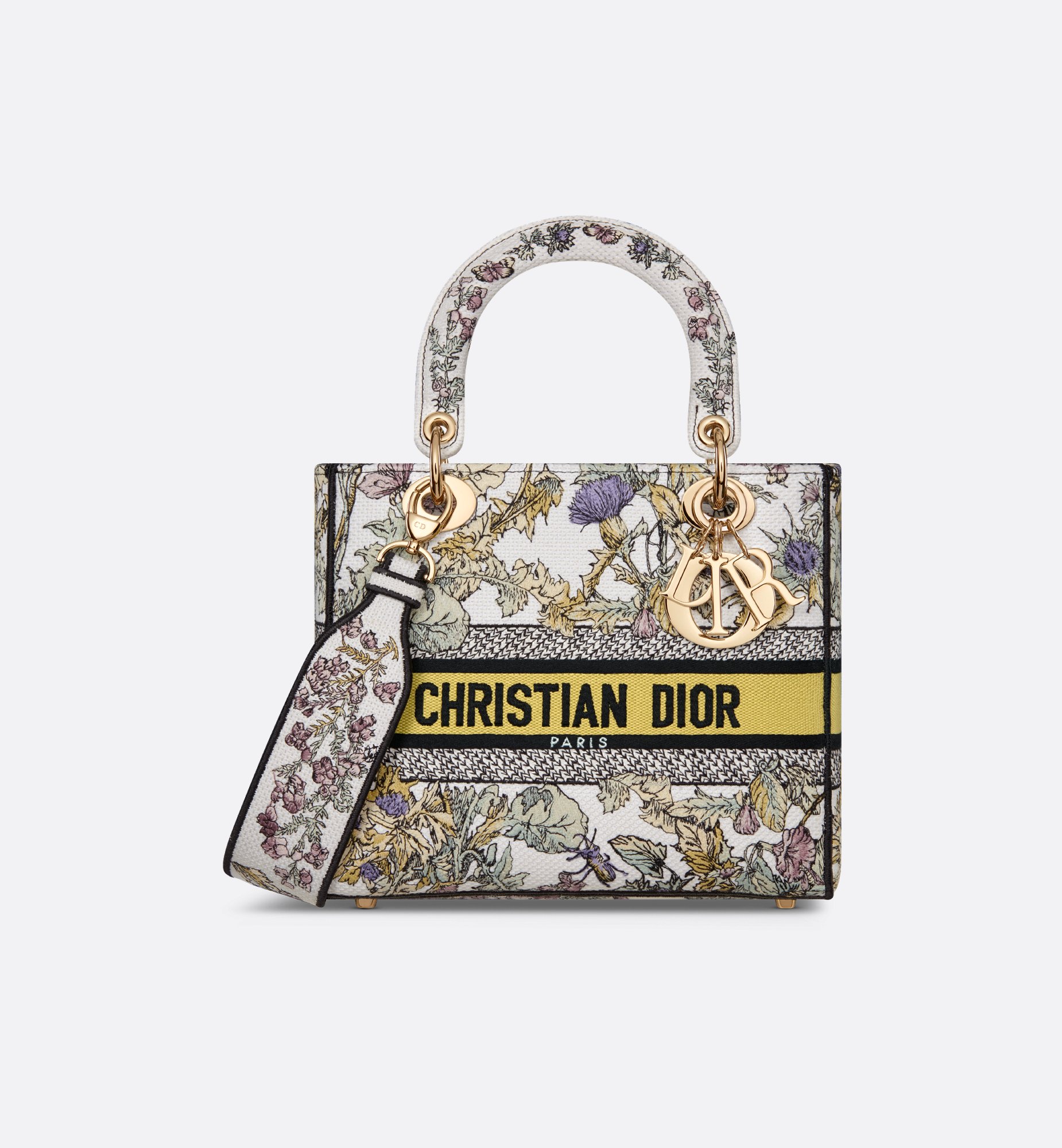 DIOR | Lady D-Lite バッグ ミディアム Dior Chardons エン DIOR | Lady D-Lite バッグ ミディアム Dior Chardons エン