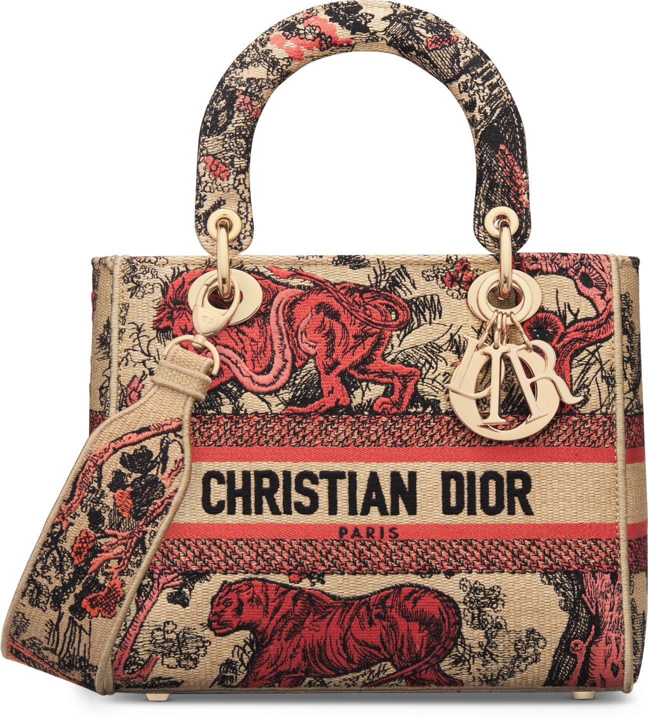 Dior tote with name deals