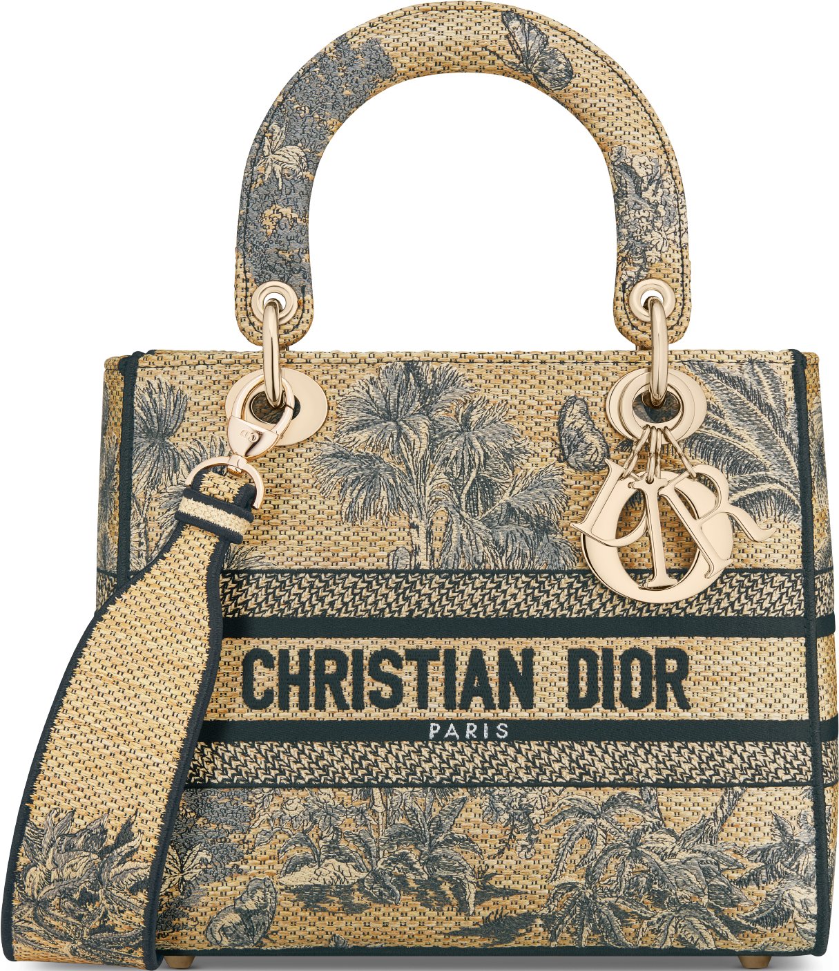 ≪ラグジュアリーな逸品≫【Dior】Lady D-LITE ミディアム DIOR | Lady D-Lite バッグ ミディアム カナージュ ラムスキン