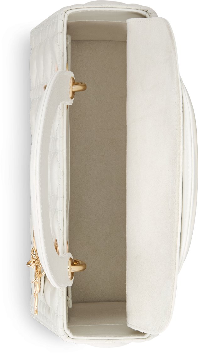 Medium Lady Dior Bag Top shot view