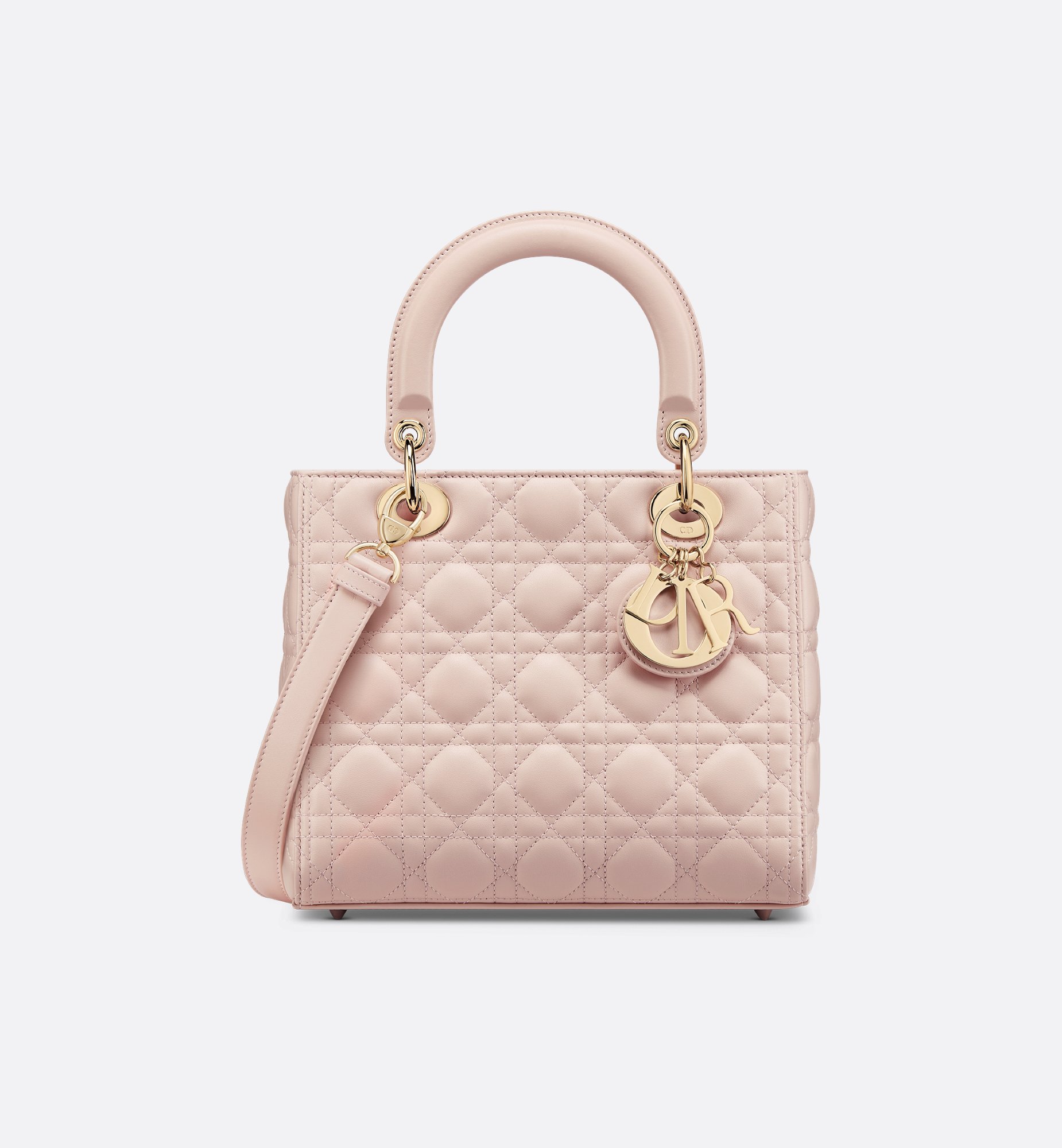 DIOR | Lady Dior バッグ ミディアム カナージュ ラムスキン DIOR | Lady Dior バッグ ミディアム カナージュ ラムスキン