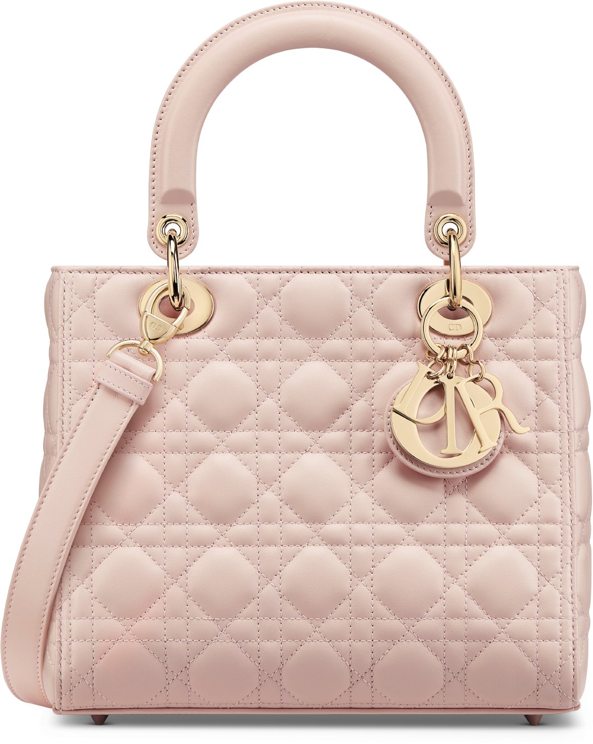 クリスチャン・ディオール Christian Dior レディディオール ミディアム ピンク ゴールド金具 レザー レディース ハンドバッグ |  中古ブランドリユースショップ OKURA(おお蔵)