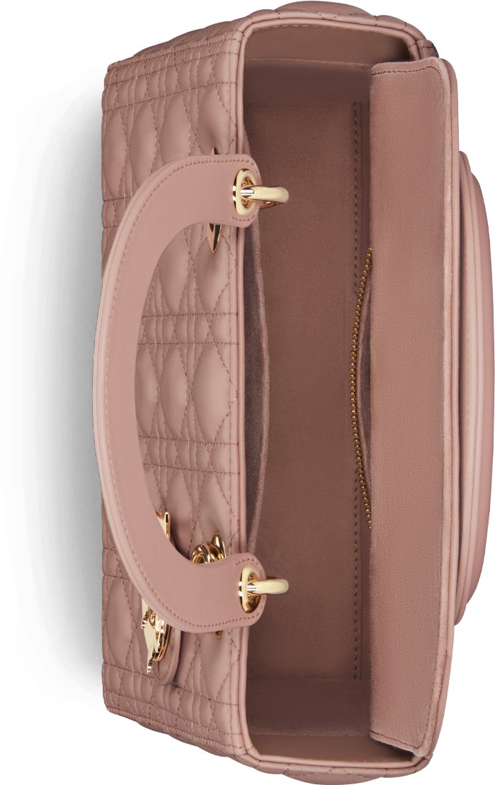 Medium Lady Dior Bag Top shot view